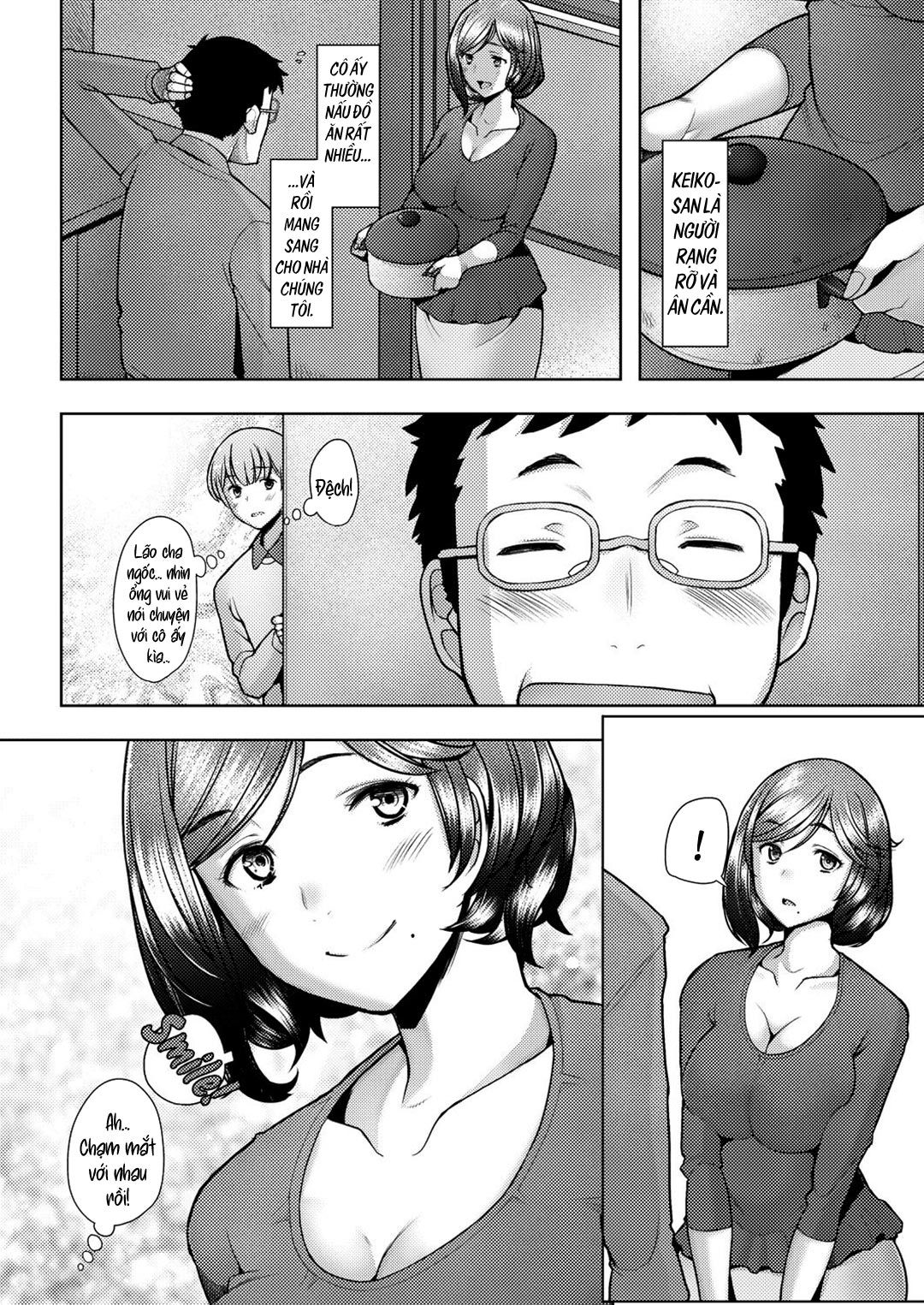 Đọc truyện hentai Người mẹ hàng xóm là bạn tình của tôi - Oneshot