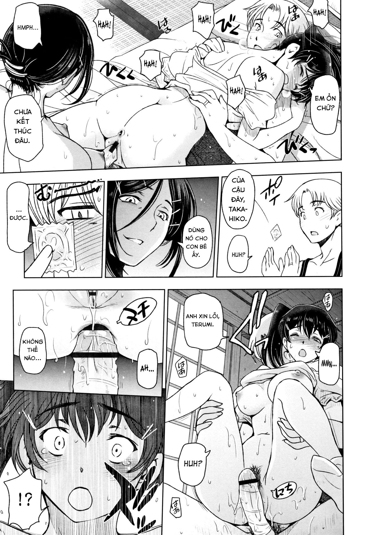 Đọc truyện hentai Natsu-jiru ~Ase ni Mamirete Gucchagucha - Chap 7