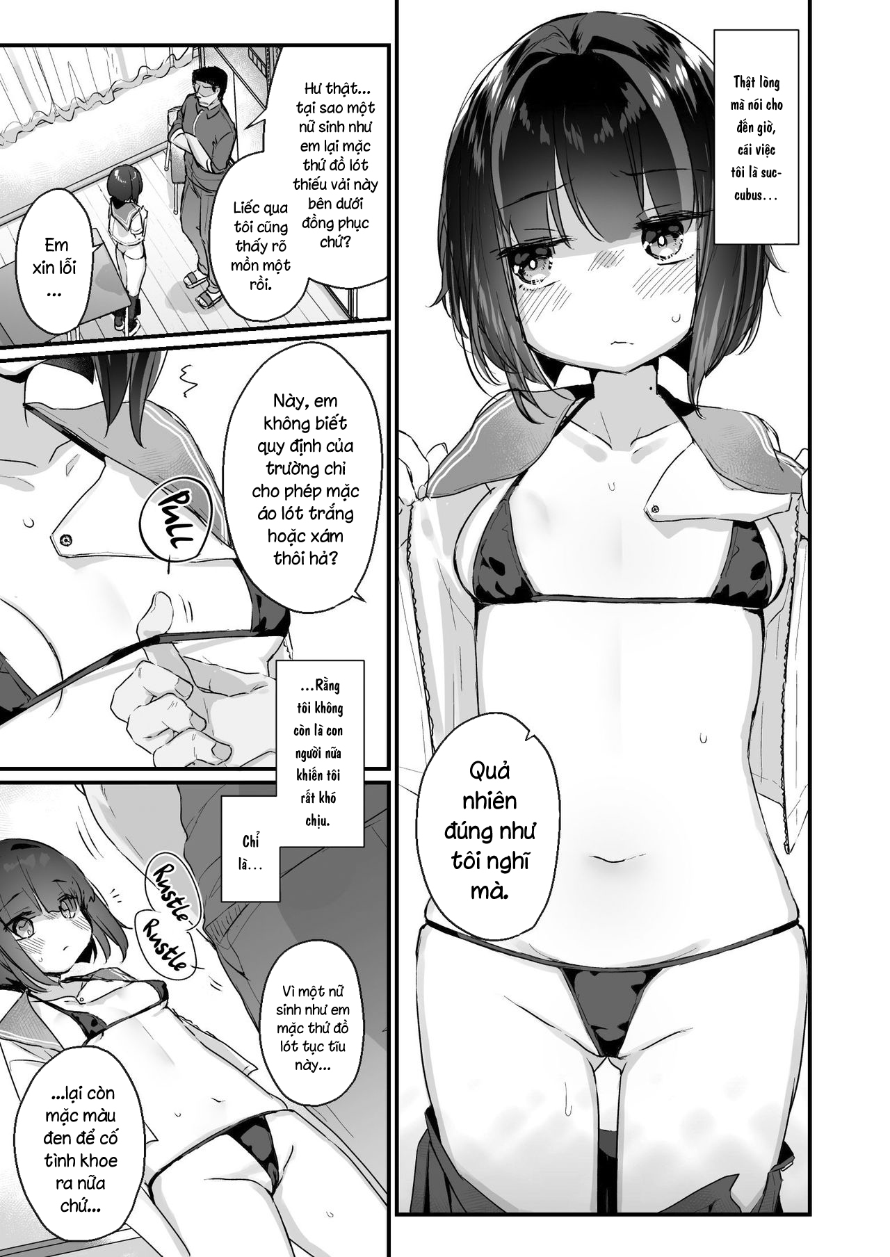Đọc truyện hentai Tôi chuyển sinh thành Succubus - Oneshot