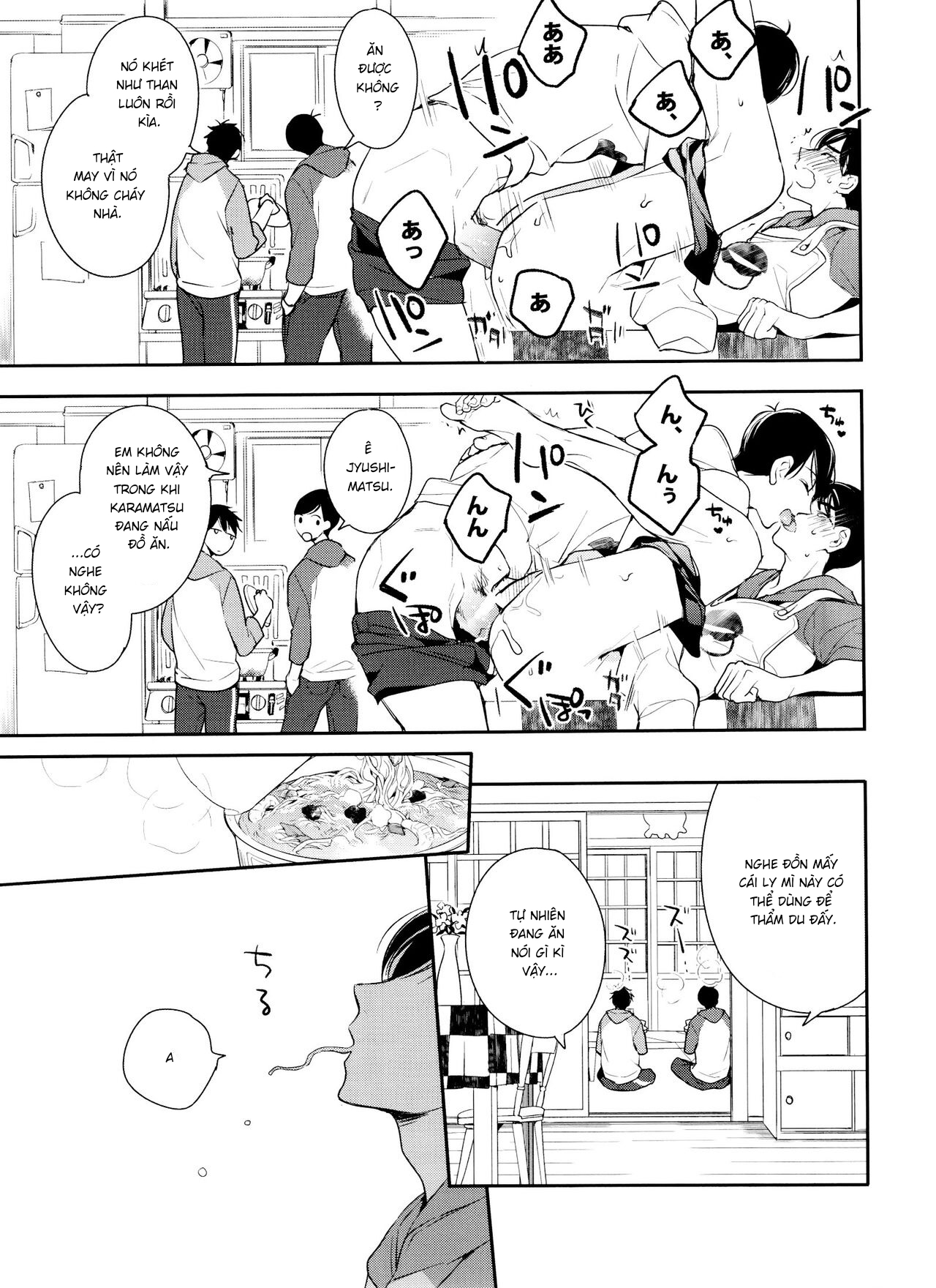 Đọc truyện hentai Hãy đến Matsuno-ka Ososo-san DJ - Oneshot