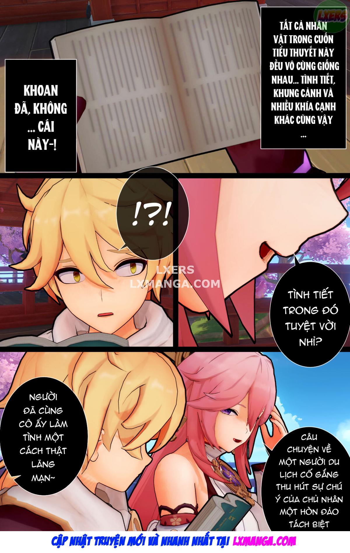 Đọc truyện hentai Vixen và con chó con của nó - Oneshot