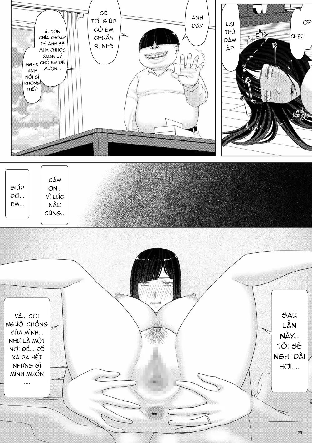 Đọc truyện hentai Người vợ biến thái đi tiểu, thụ tinh bằng tinh trùng của ai được chồng cho phép - Tập 2 - Chap 2