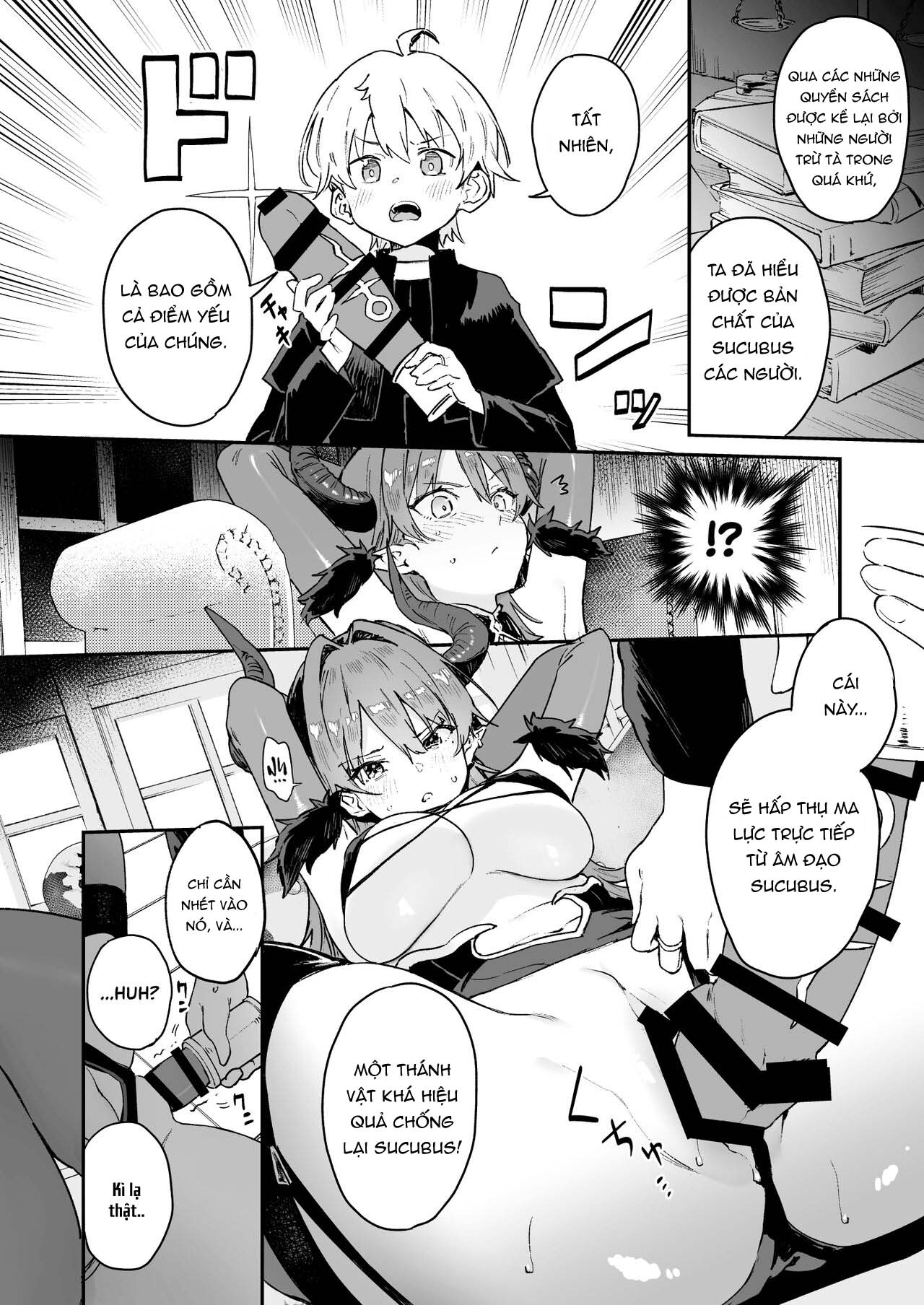 Đọc truyện hentai Tôi sẽ chiến đấu với cô gái dâm dục bằng những hình phạt tình dục! - Oneshot