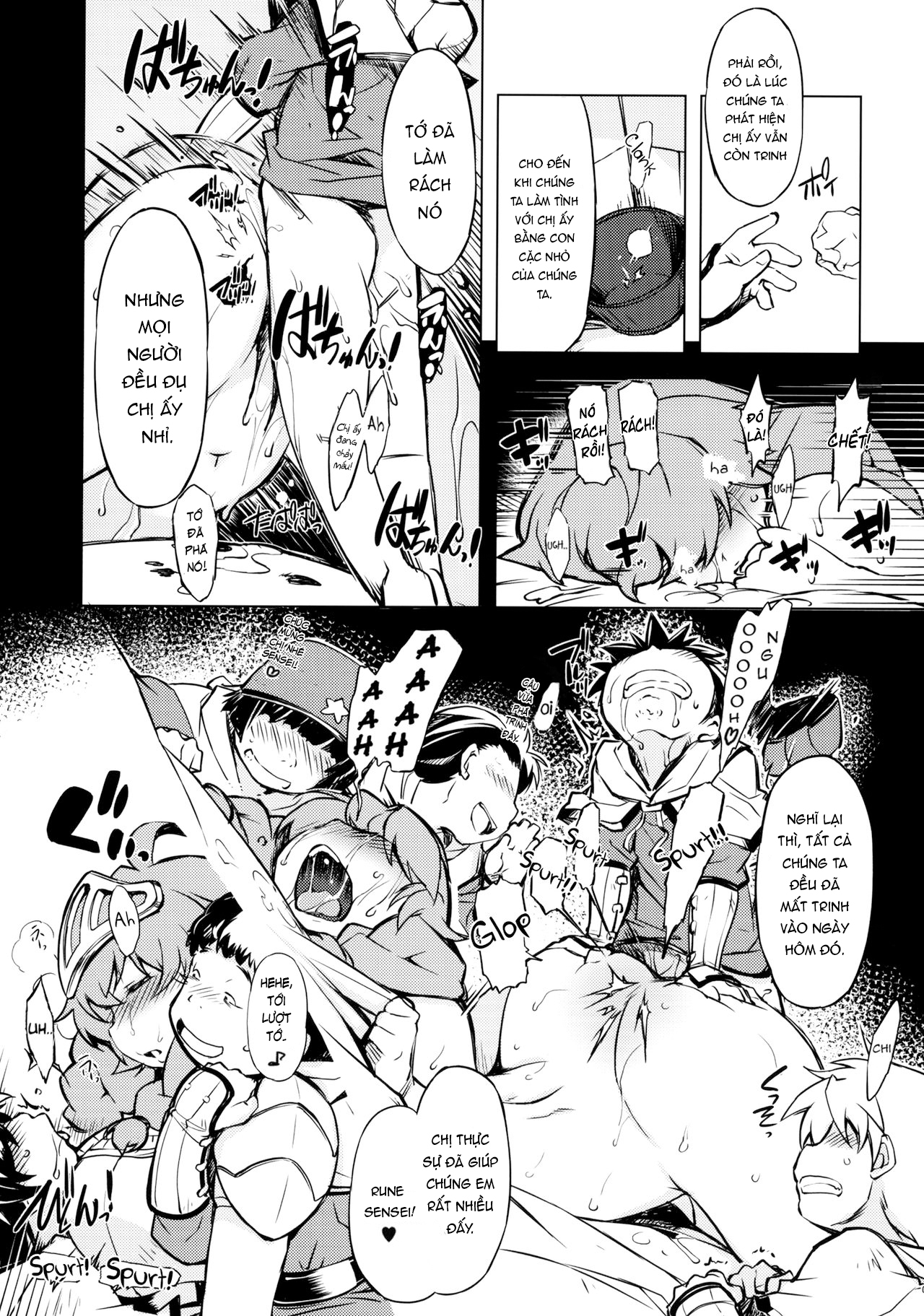 Đọc truyện hentai Ngủ đi, thưa ông - Onemuri Rune Sensei
