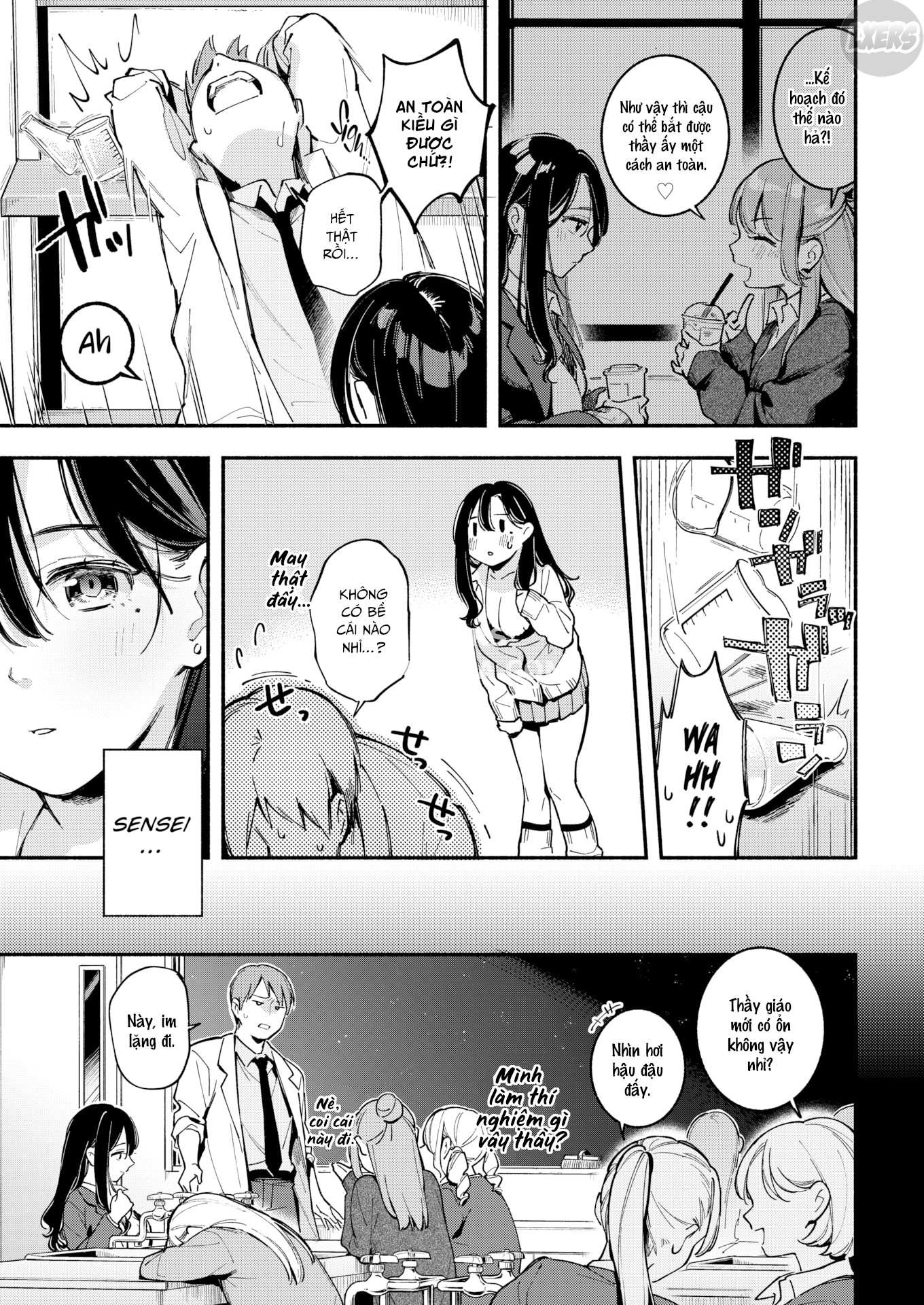 Đọc truyện hentai Tình yêu công thức hóa học - Oneshot