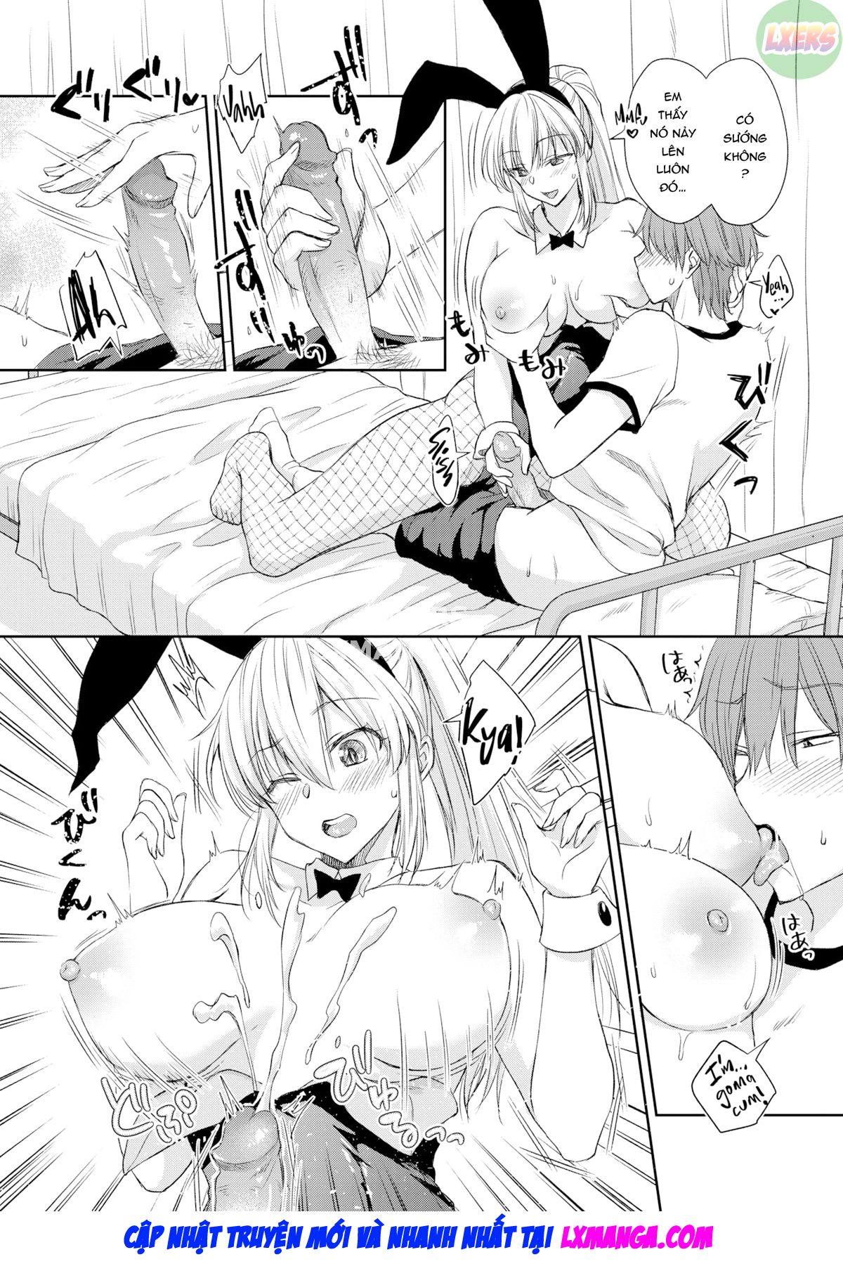 Đọc truyện hentai Những điều tôi muốn làm với cô bạn gái thỏ - Oneshot