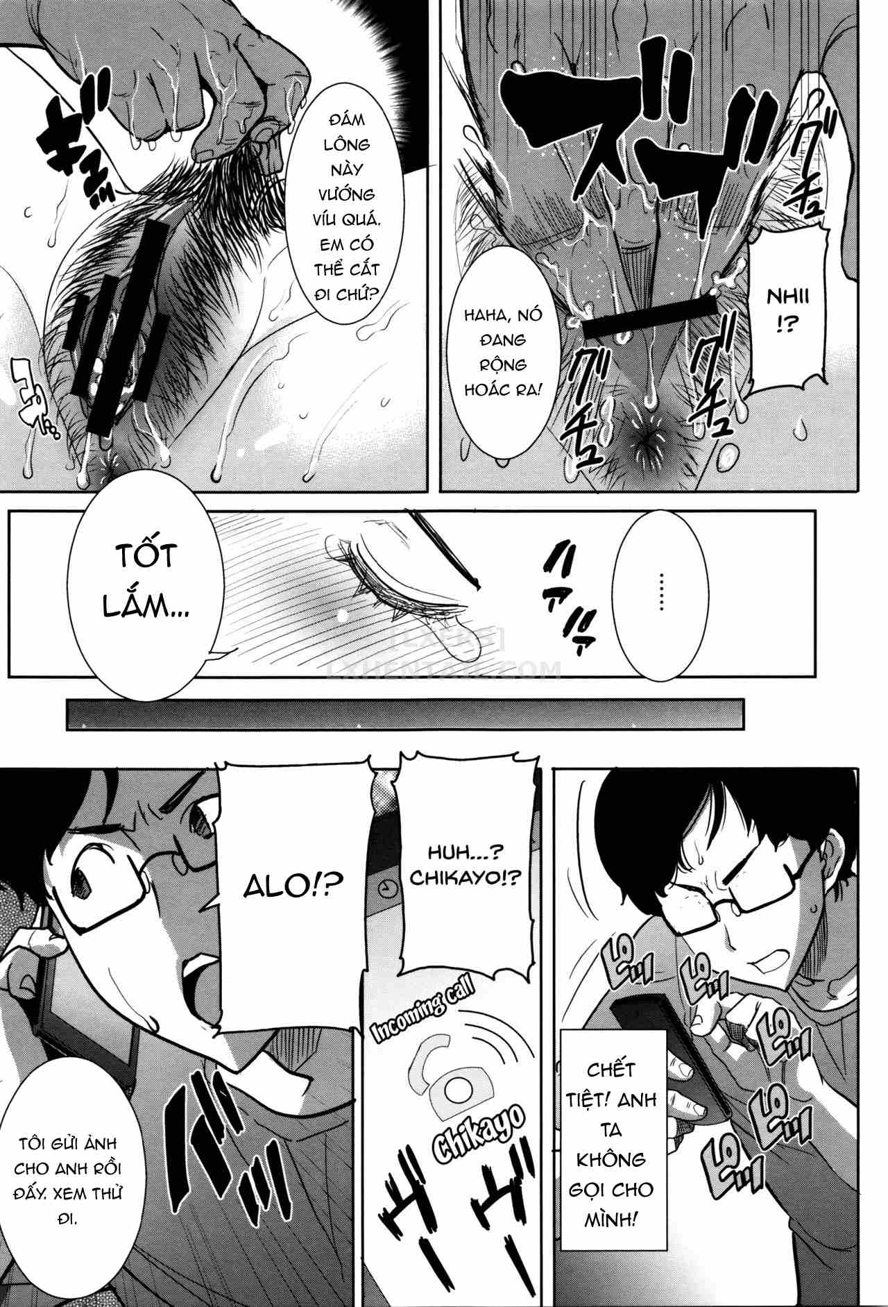 Đọc truyện hentai Kare Ni... Dakaremashita. Ato, Ne... - Chap 9