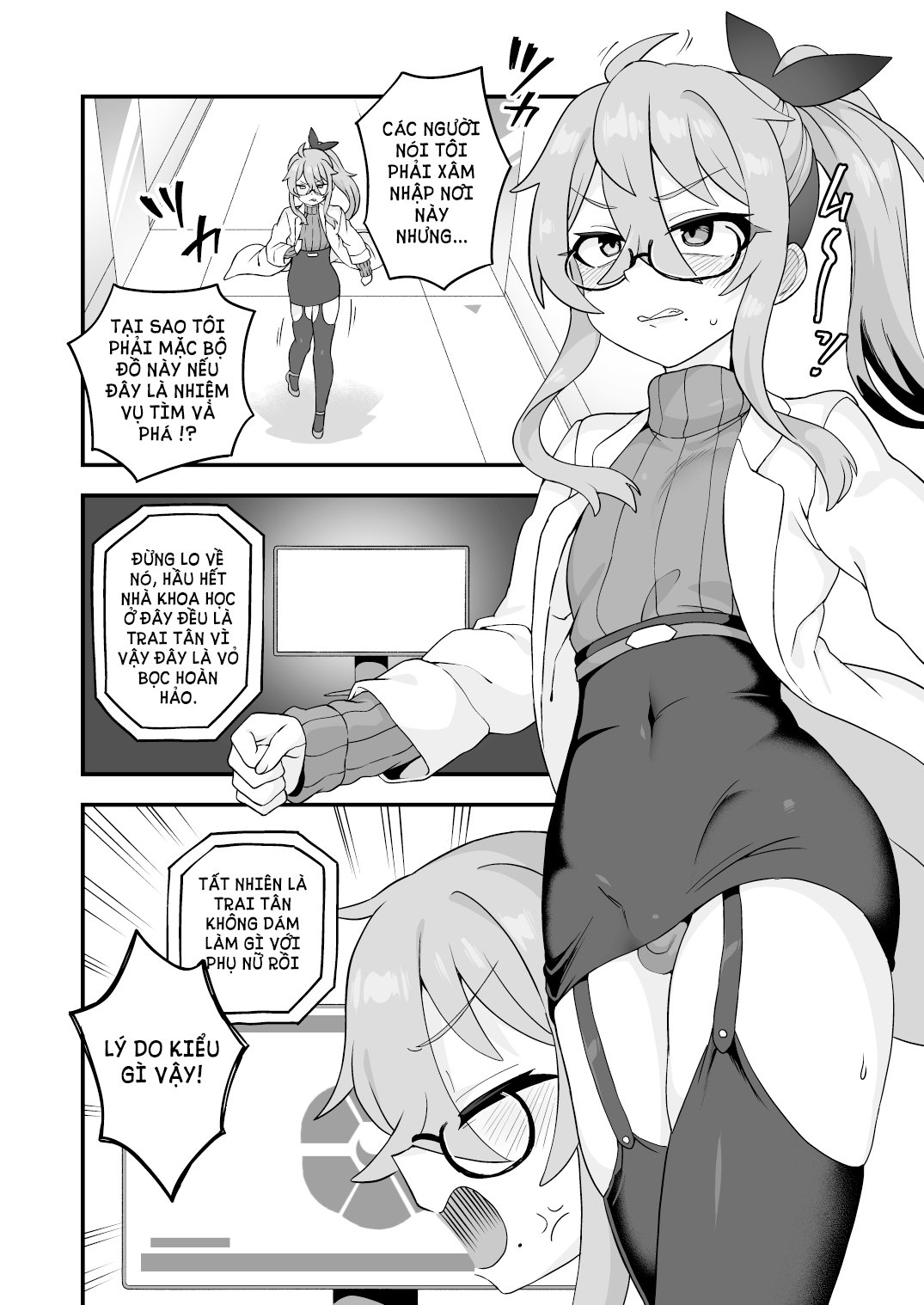 Đọc truyện hentai Một điệp viên thiên tài không bao giờ thất bại!! - Oneshot