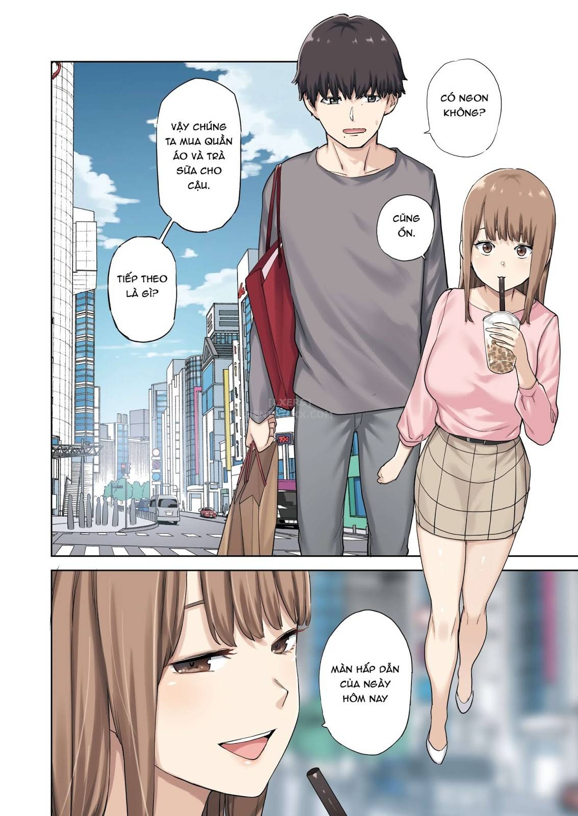 Đọc truyện hentai Kanojo Ga Fuzai No Aida, Kanojo No Shinyuu To Shirokujichuu, Nakadashi Shimashita - Oneshot