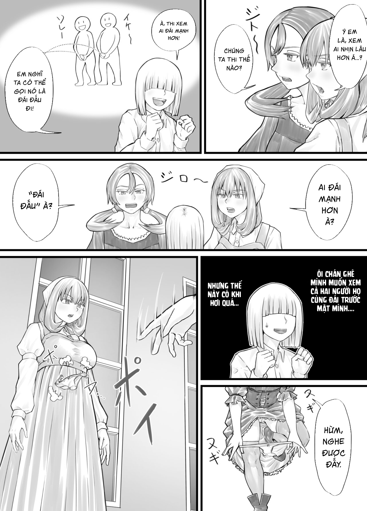 Đọc truyện hentai Manga nơi bạn có thể nhìn thấy cảnh mình tè lên chị gái mình - Chap 3 + 4 + 5
