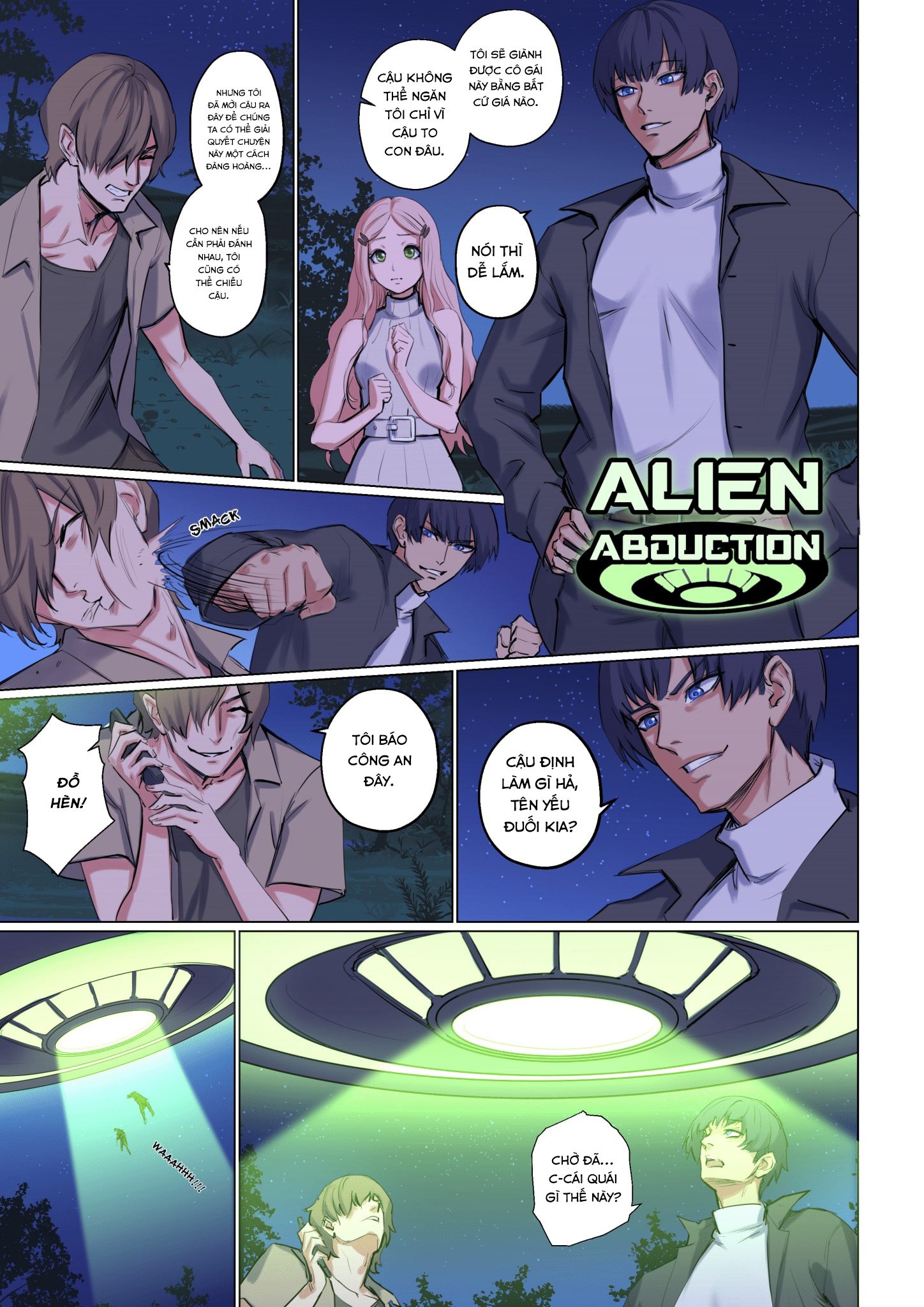 Đọc truyện hentai Bắt cóc người ngoài hành tinh - Chap 1 - Mở đầu