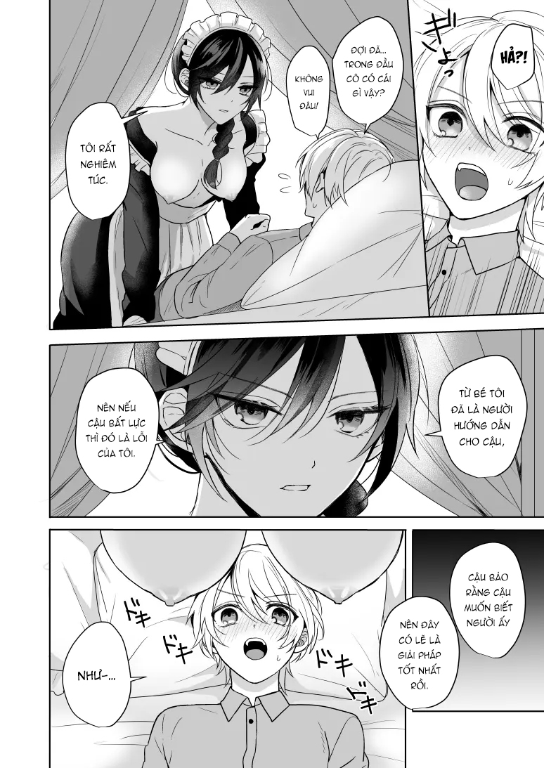 Đọc truyện hentai Xin hãy để việc đó cho tôi thưa chủ nhân - Oneshot