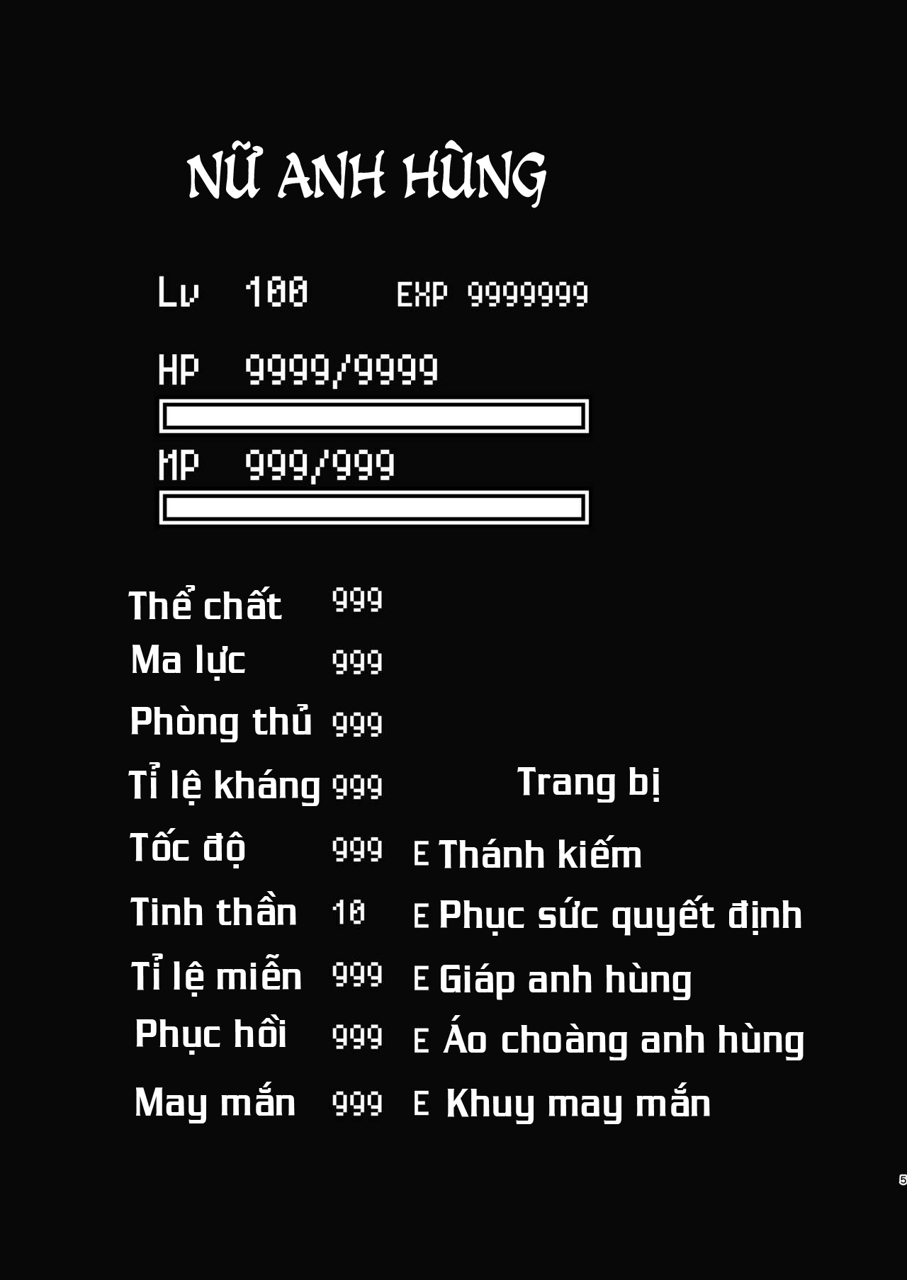 Đọc truyện hentai Cuộc Phiêu Lưu của Nữ Anh Hùng kết thúc - Oneshot