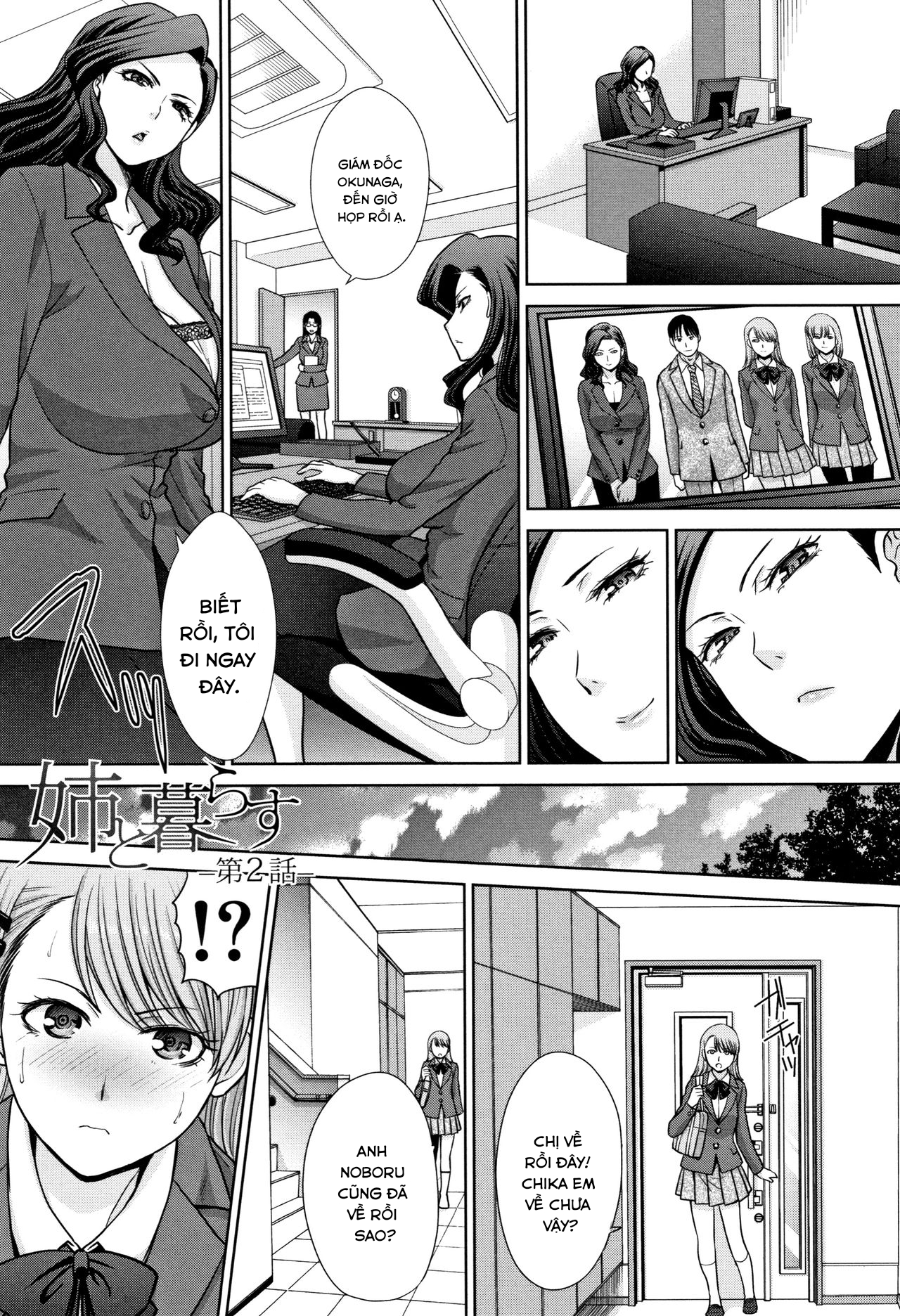 Đọc truyện hentai Sống chung với chị gái - Chap 2