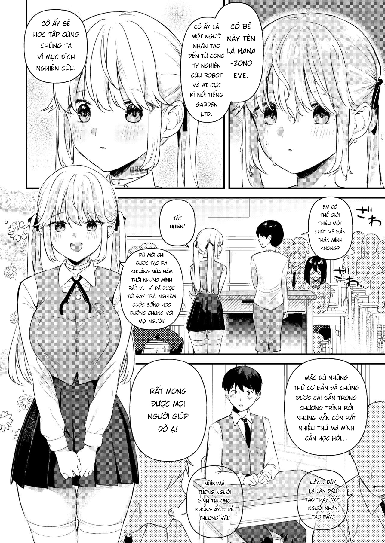 Đọc truyện hentai Thiếu Nữ Nhân Tạo Này Thật Ngốc Nghếch - Chap 1