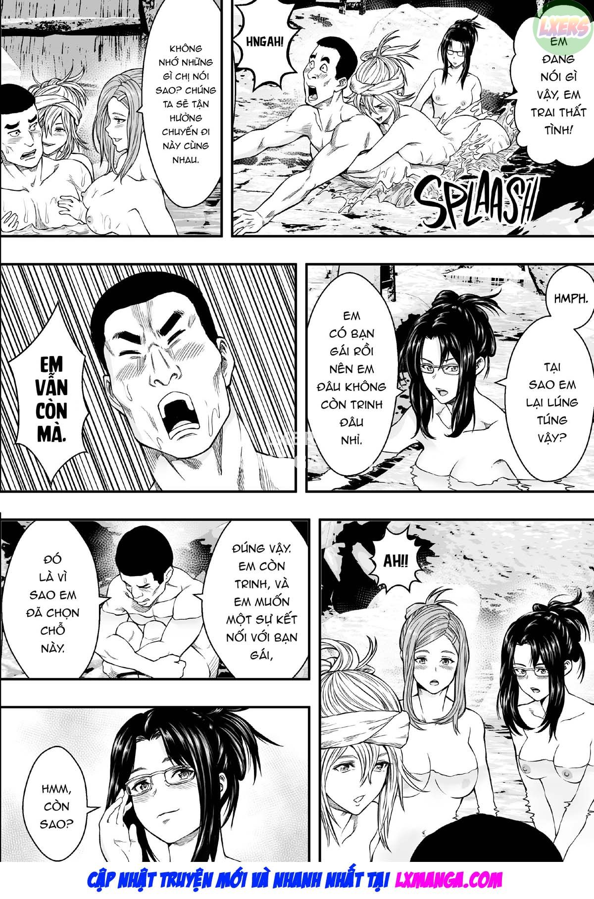 Đọc truyện hentai Chuyến du lịch suối nước nóng và những người phụ nữ có chồng vô song - Oneshot