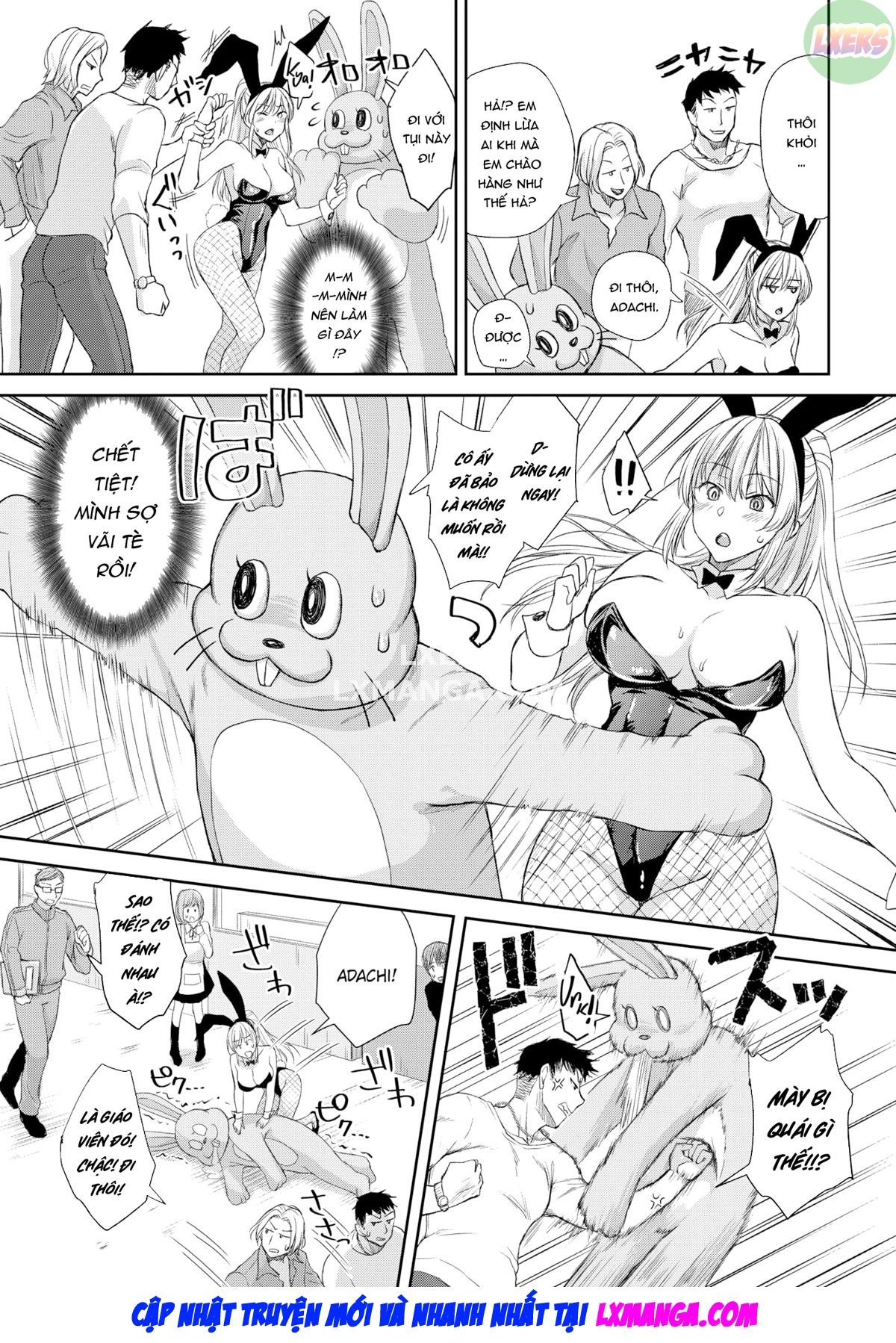 Đọc truyện hentai Những điều tôi muốn làm với cô bạn gái thỏ - Oneshot