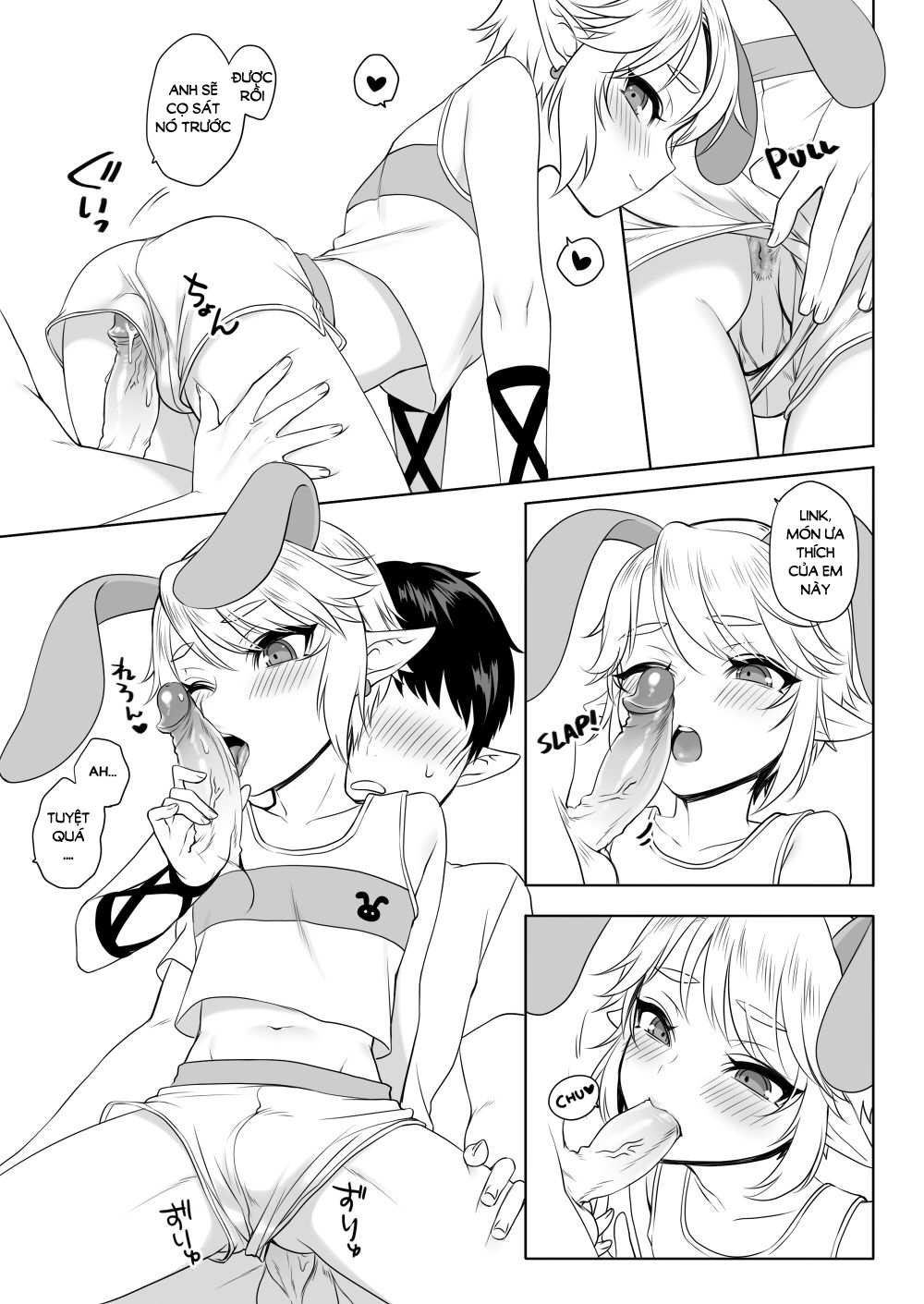 Đọc truyện hentai Sugar Heroes (Legend of Zelda) - Oneshot 2