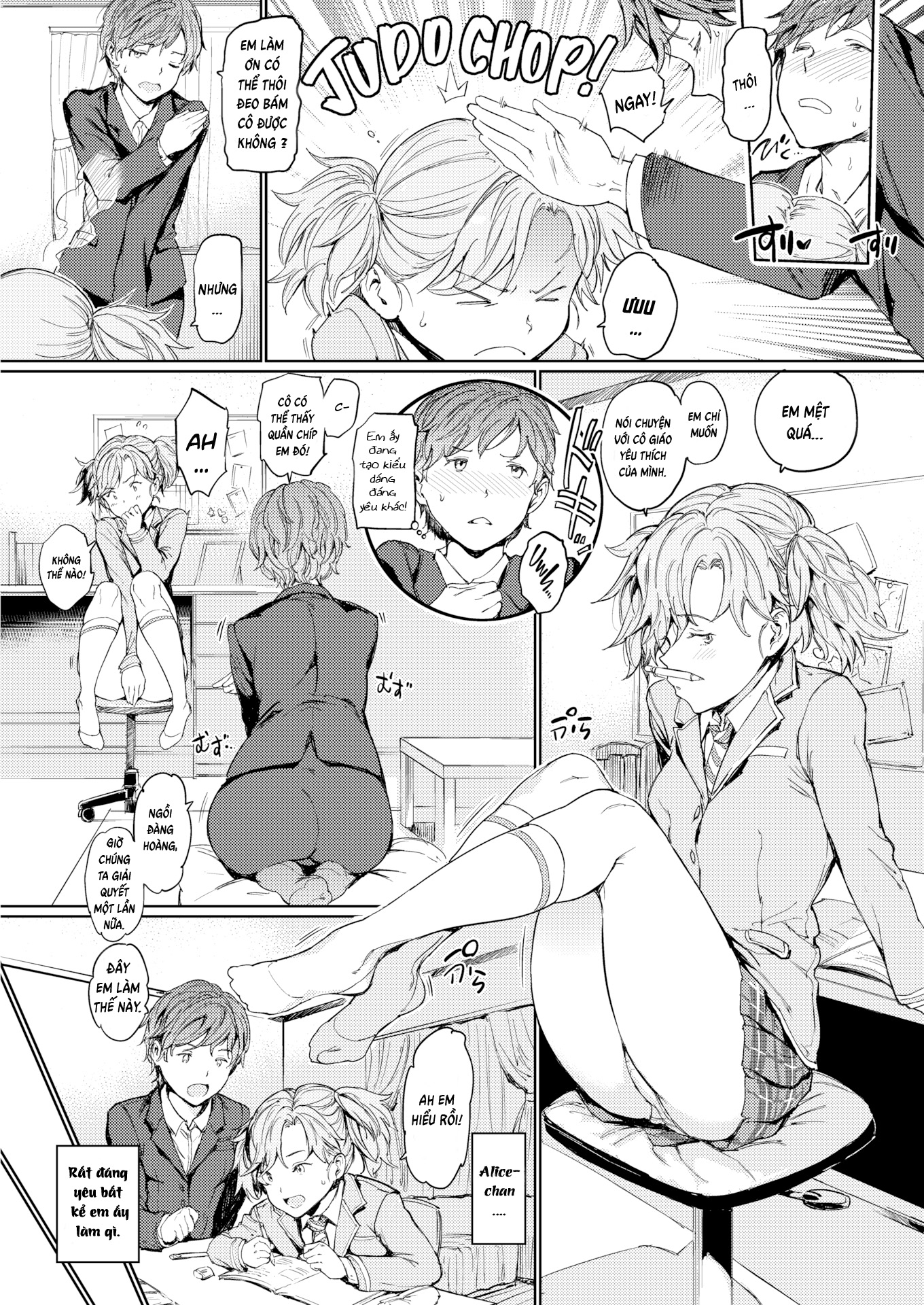 Đọc truyện hentai Gia Sư Tại Nhà ~Lesson 4 - Chap 1