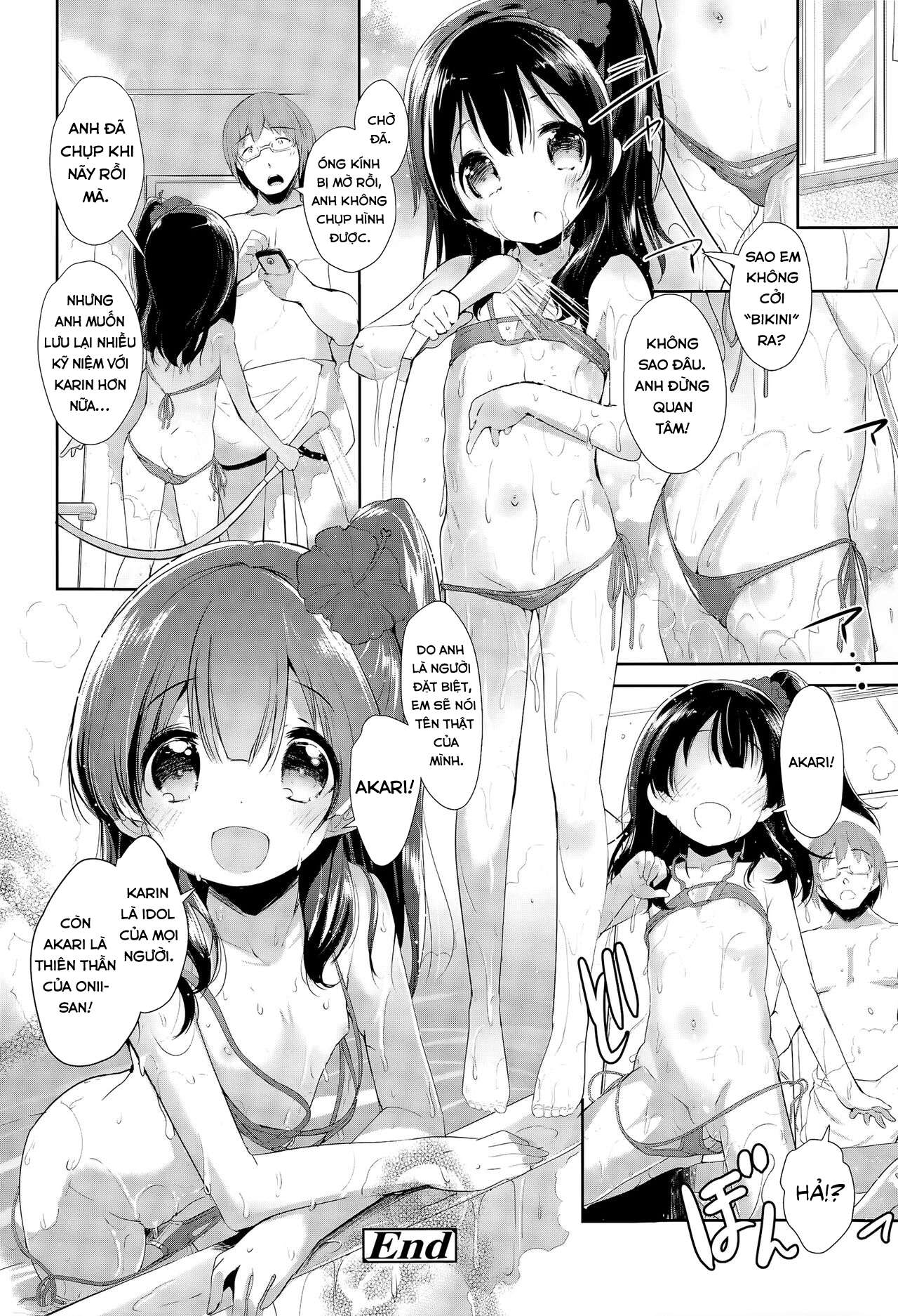 Đọc truyện hentai Tôi may mắn được húp bé loli idol nhà kế bên. - Oneshot