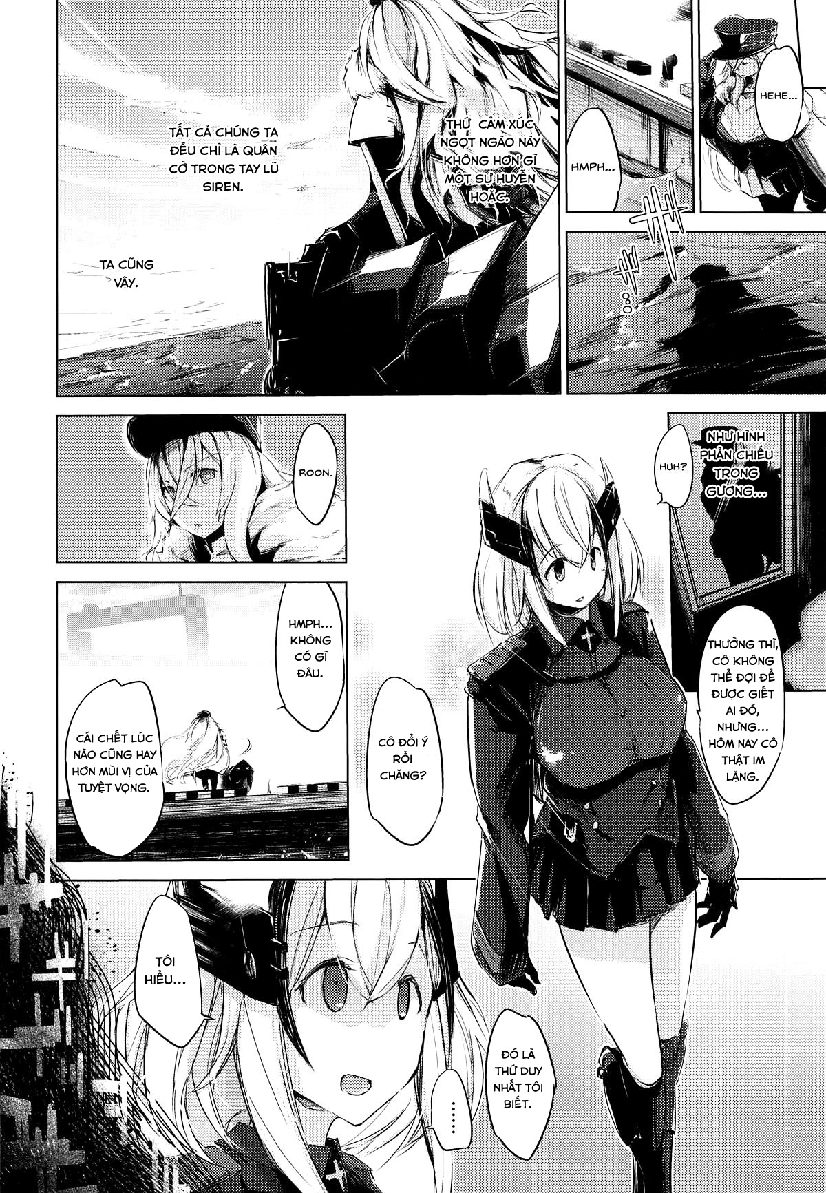 Đọc truyện hentai Yami ni Sasayaku Kanbi (Azur Lane) - Oneshot