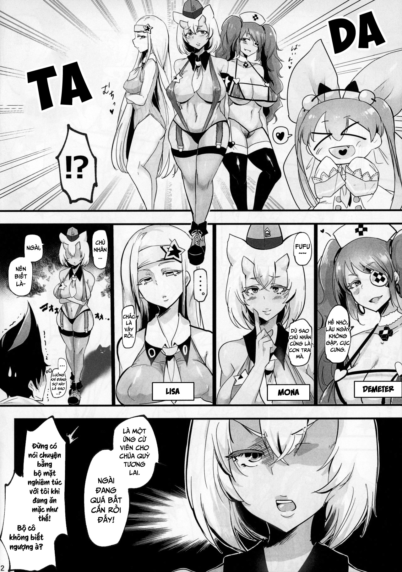 Đọc truyện hentai Hậu Cung Con - Oneshot
