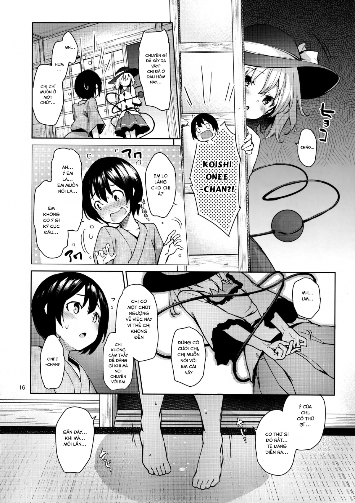 Đọc truyện hentai Skillful helper Koishi-chan - Oneshot