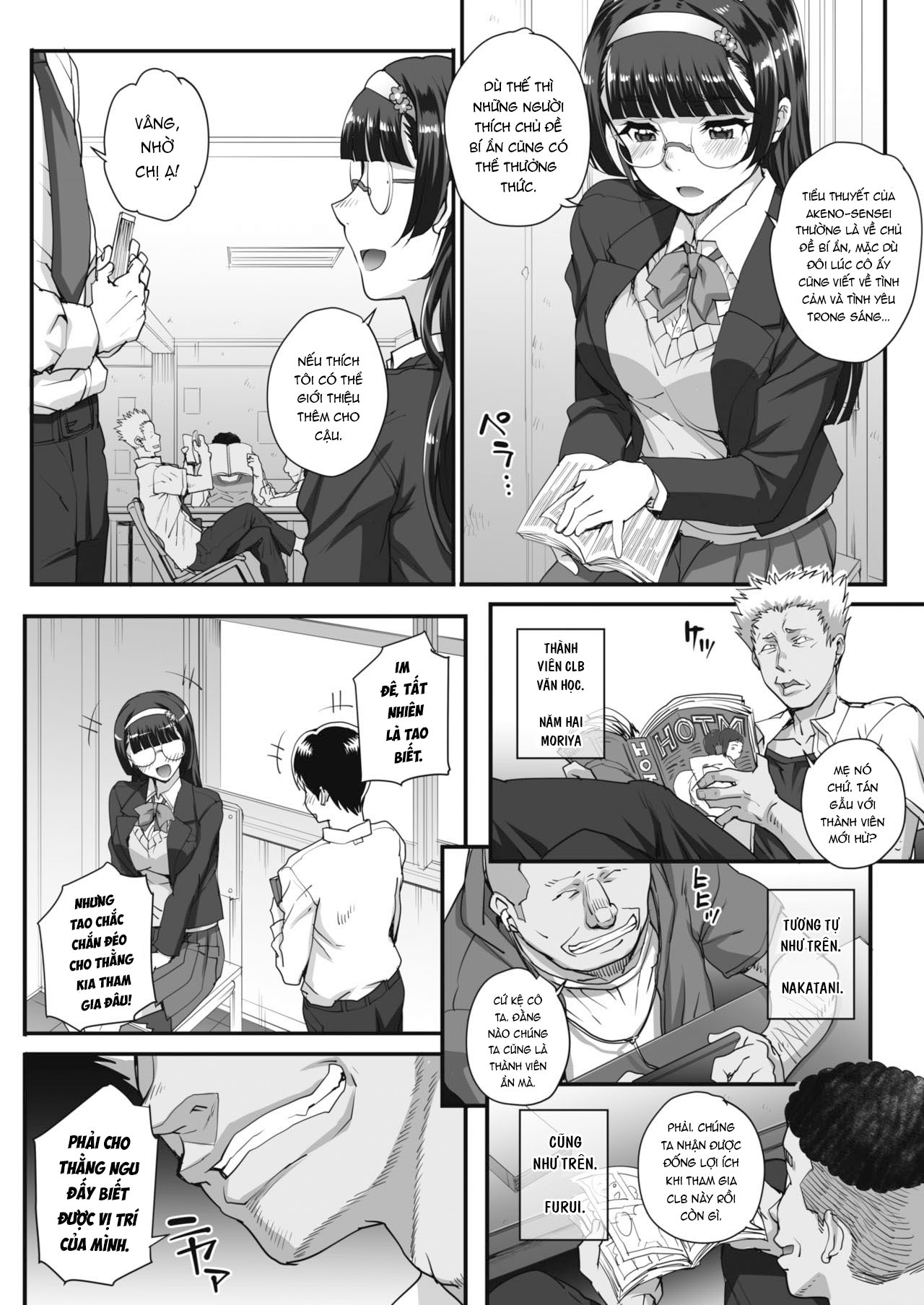 Đọc truyện hentai Người mê văn chương - Chap 1: Điều gì ẩn dấu đằng sau bầu không khí đó?