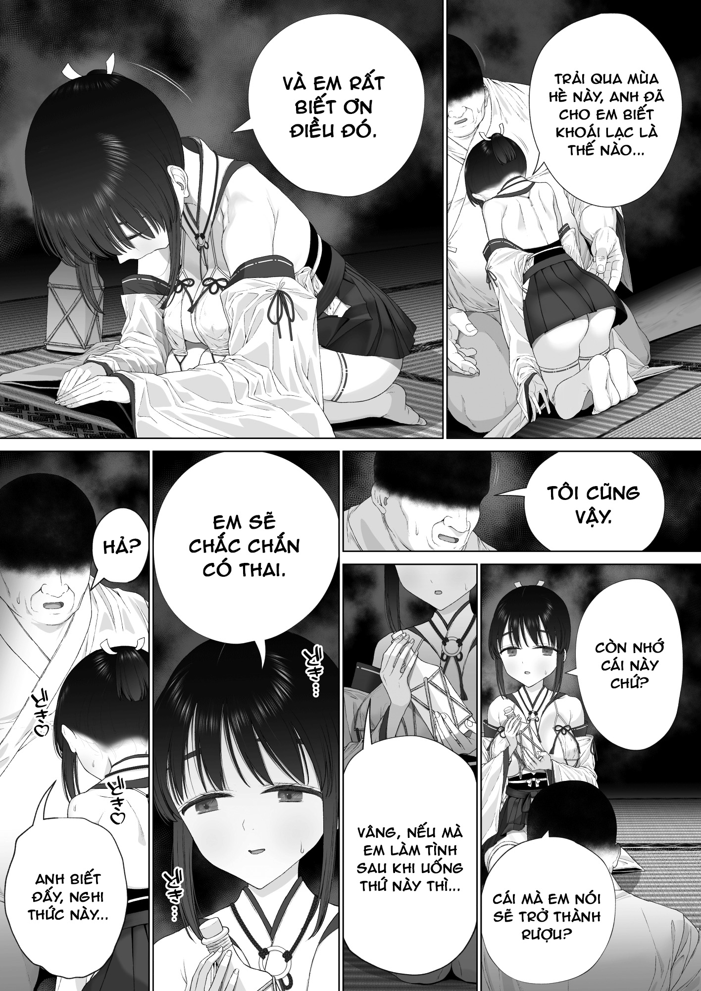 Đọc truyện hentai Nghi lễ thụ thai Chap 3
