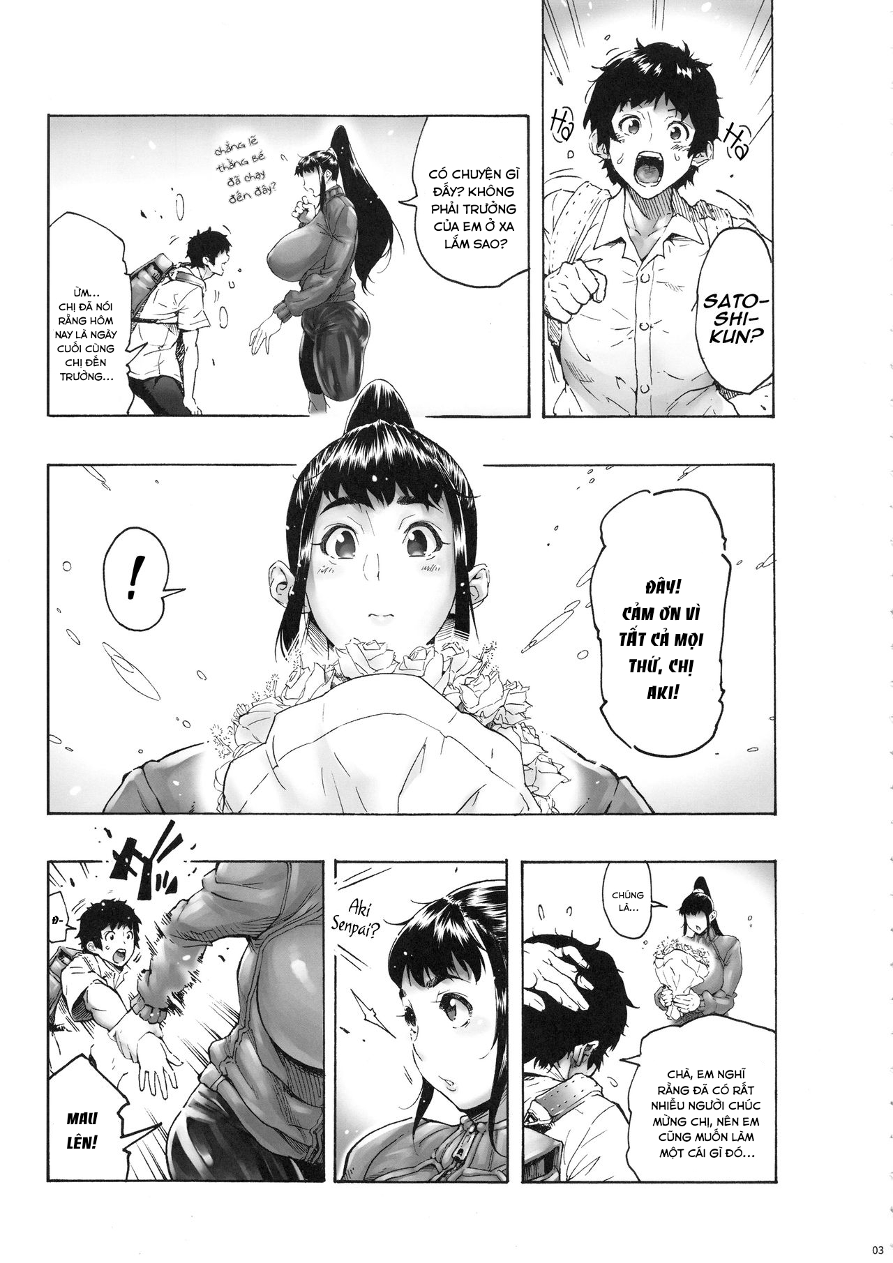 Đọc truyện hentai Bạn thời thơ ấu của tôi là một cô nàng buộc tóc đuôi ngựa - Chap 3 end