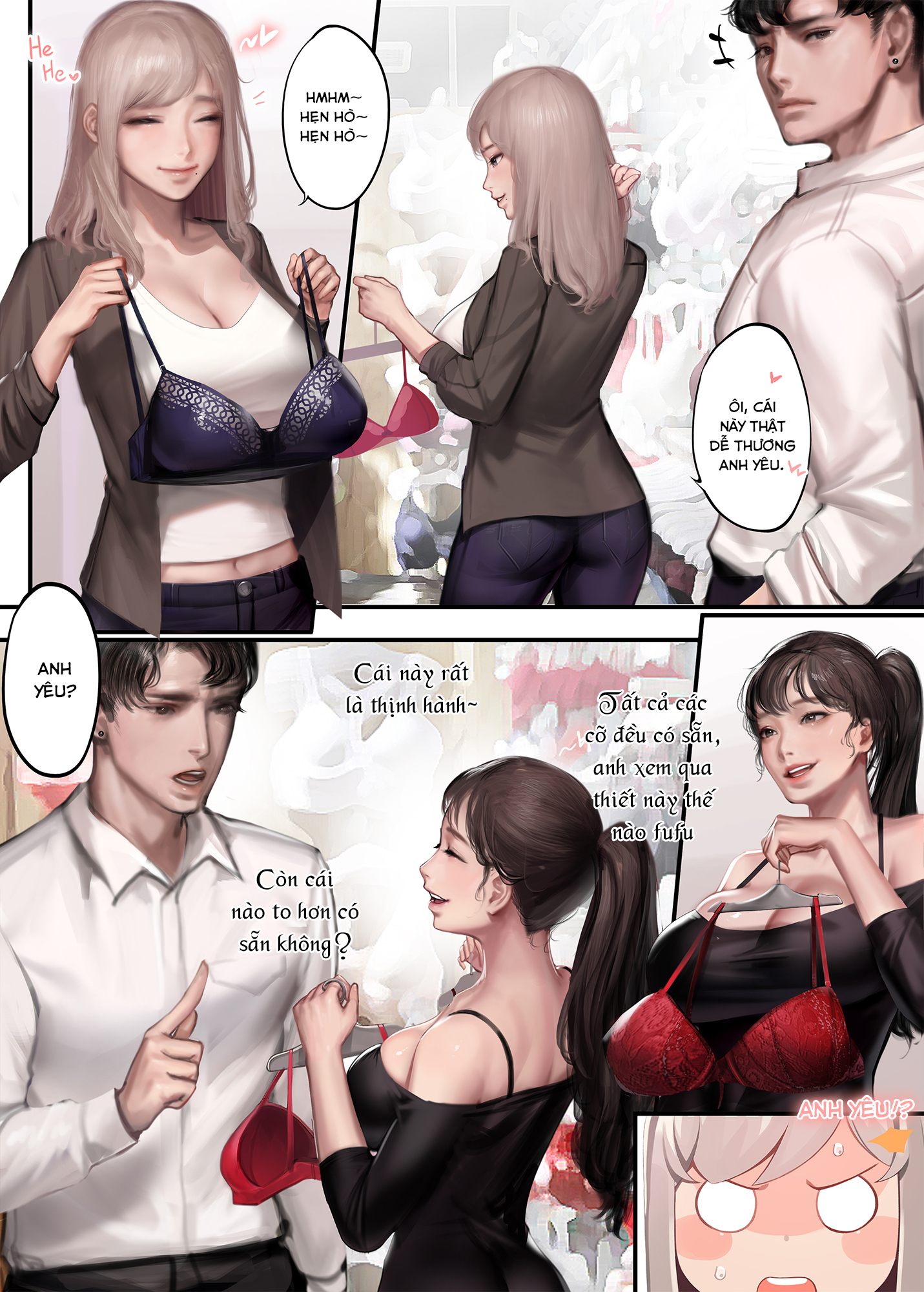 Đọc truyện hentai My Very Jealous Wife - Oneshot