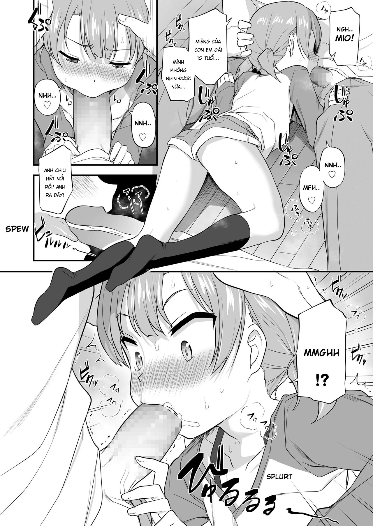 Đọc truyện hentai Mùa xuân và cô em gái nhỏ - Oneshot