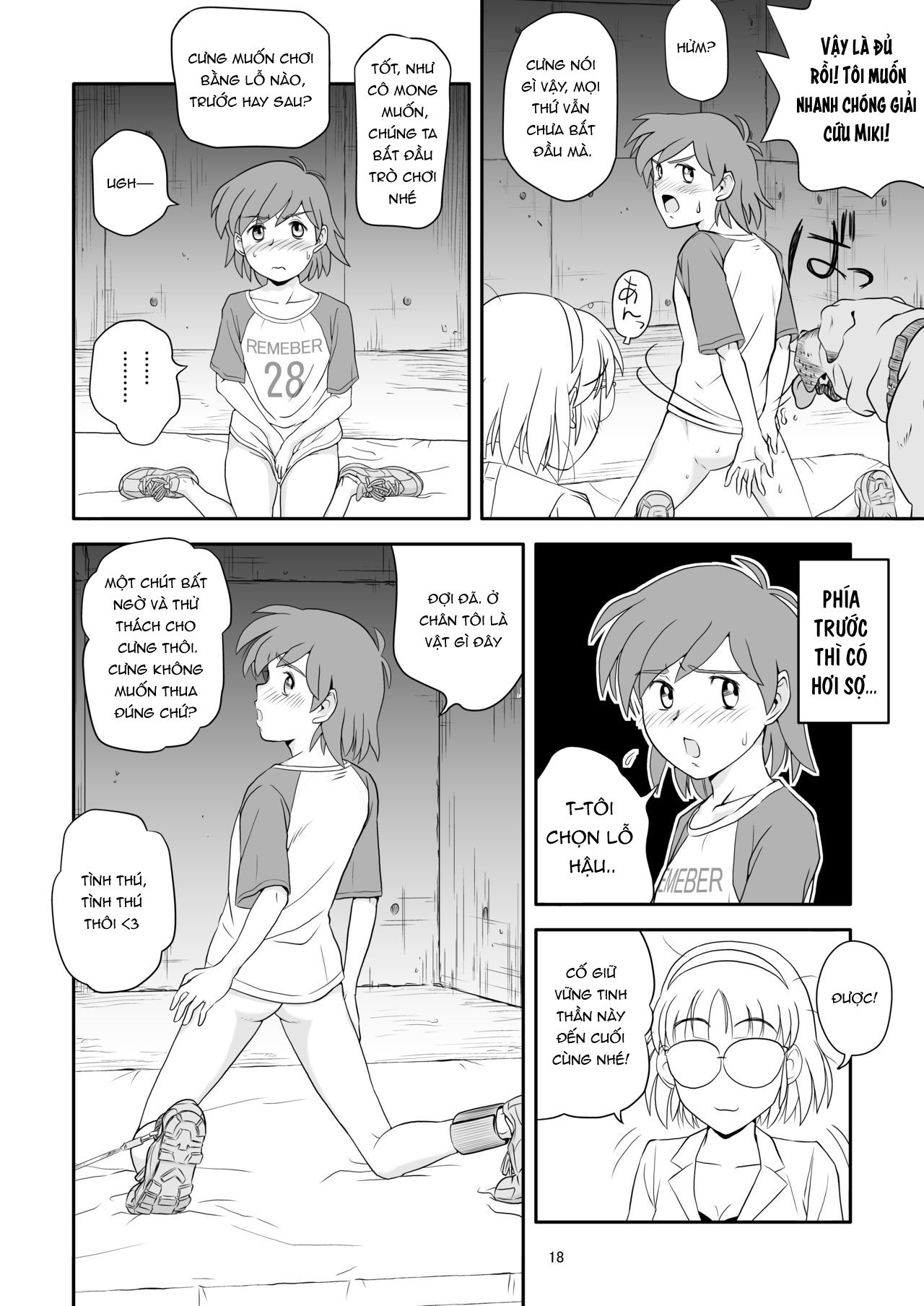 Đọc truyện hentai Quý Cô Quái Vật Phiên Bản 2 Chap 1