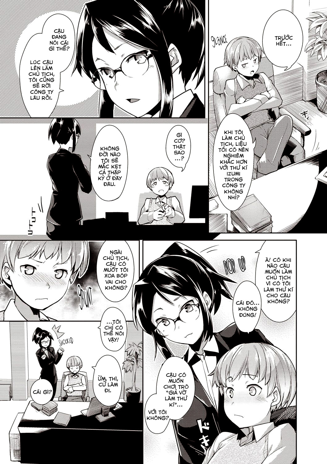 Đọc truyện hentai Thư kí của tôi! - Oneshot