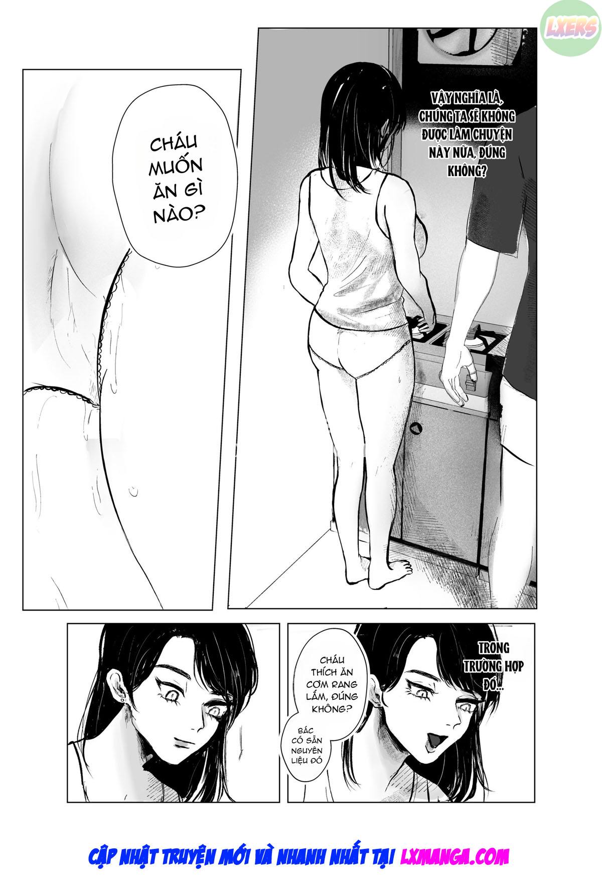 Đọc truyện hentai Lan can dì nóng bỏng của tôi - Oneshot