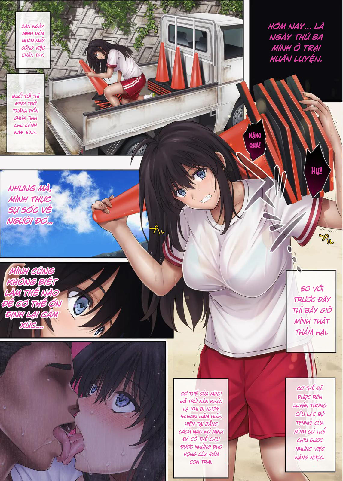 Đọc truyện hentai Phòng tập thế dục nữ sinh 4 - Nửa đầu