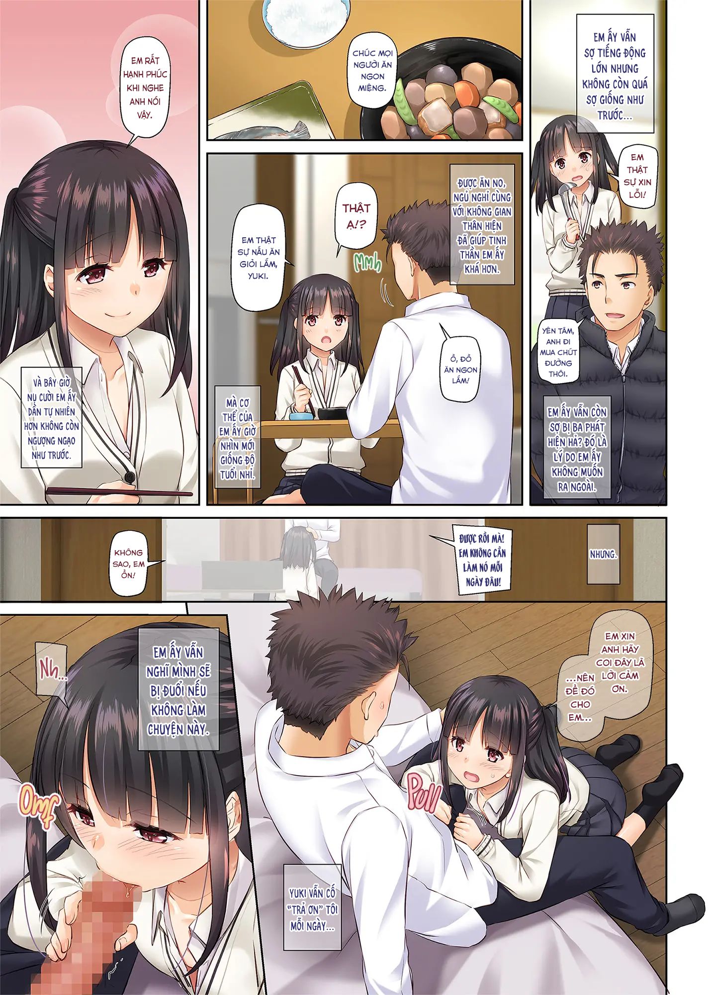 Đọc truyện hentai Ở Chung Với Gái Bỏ Nhà Đi Bụi - Chap 2