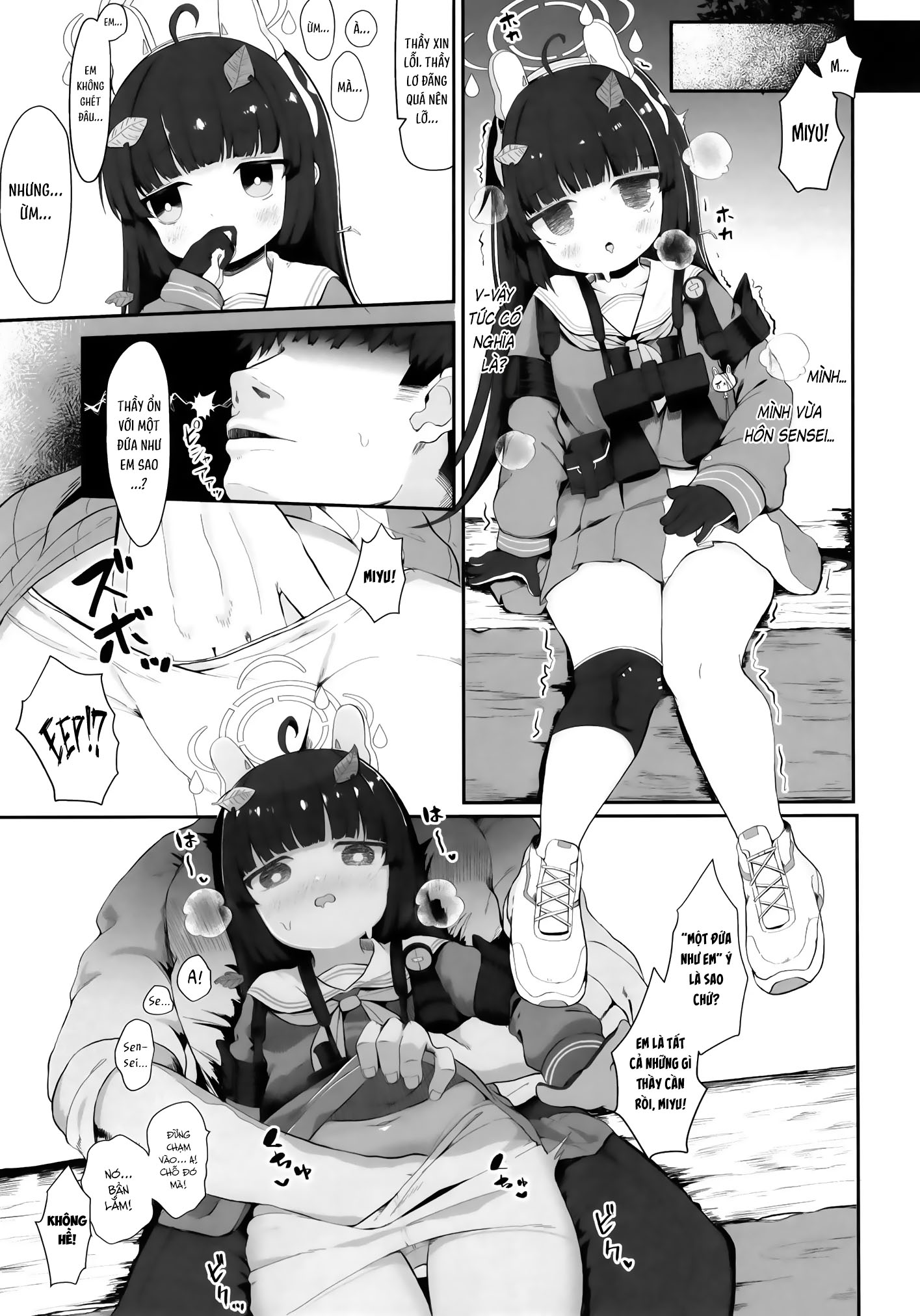 Đọc truyện hentai Con thỏ vẫy đuôi được âu yếm! - Oneshot nứng