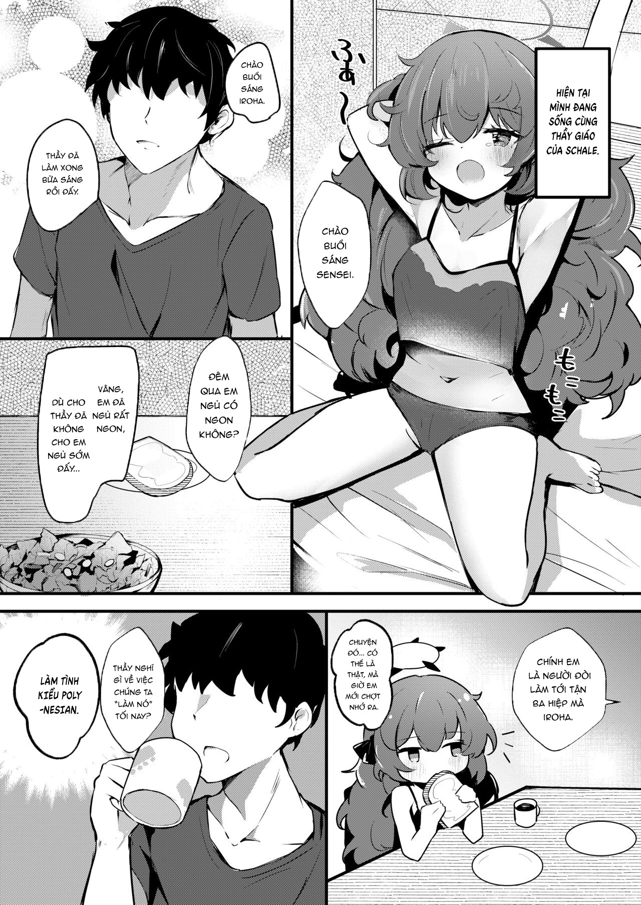 Đọc truyện hentai Chung sống cùng Iroha - Oneshot