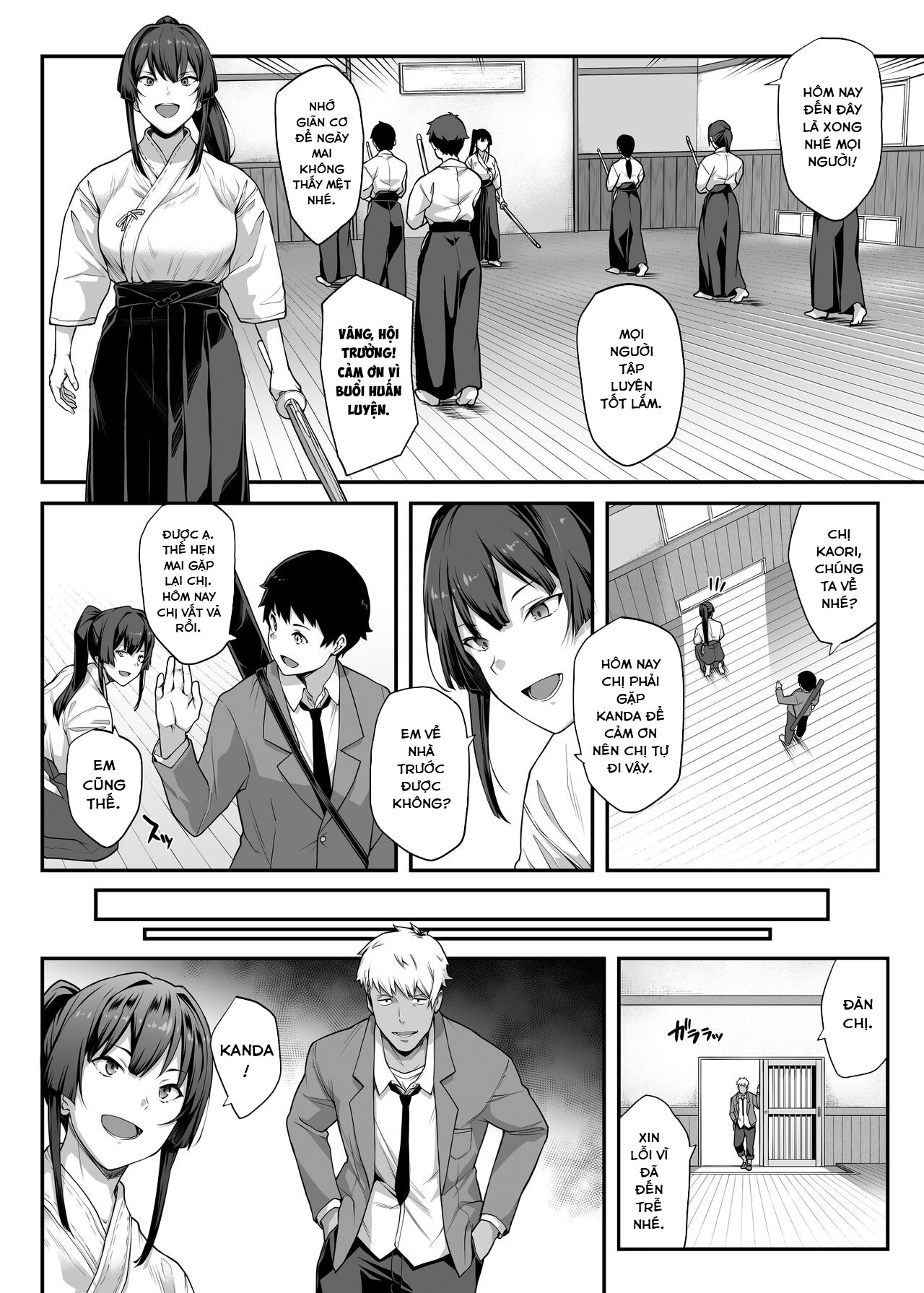 Đọc truyện hentai Lý do tại sao cô bạn gái xinh đẹp và mạnh mẽ của tôi thủ tướng câu lạc bộ kiếm đạo - Oneshot