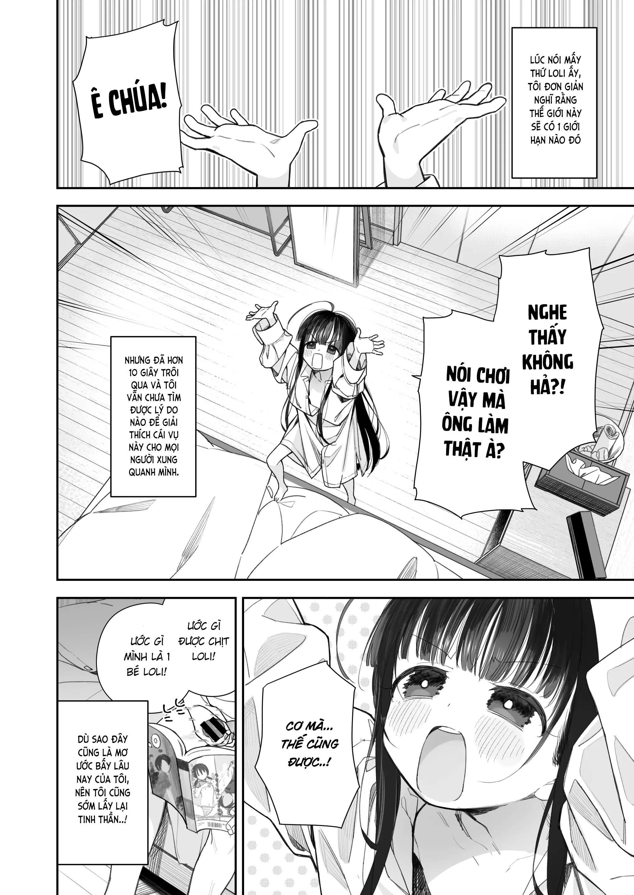 Đọc truyện hentai Tôi chuyển sinh thành loli! - Chap 1