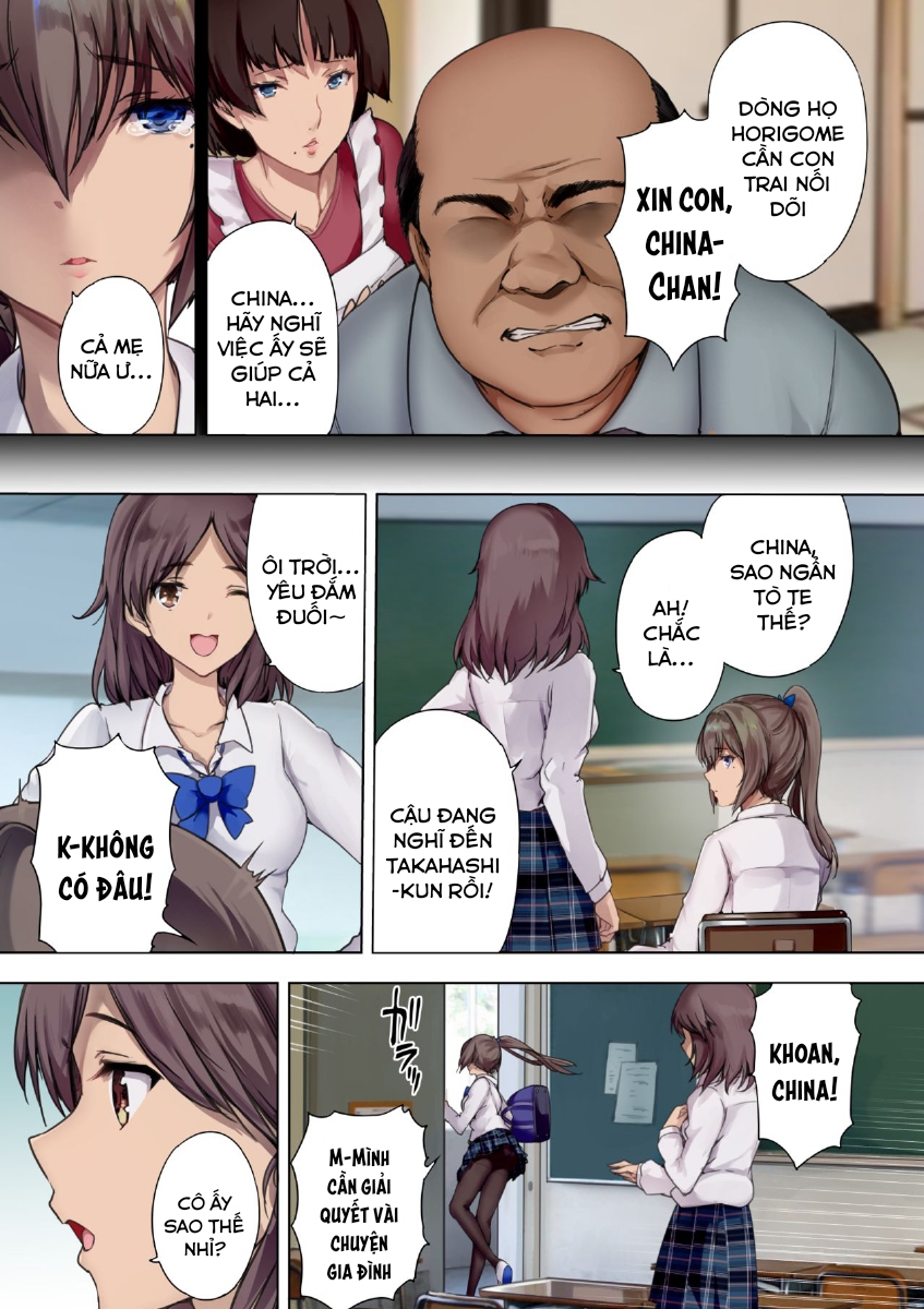 Đọc truyện hentai Afterschool Substitute Wife ~A Stepfather Wants To Impregnate His Daughter~ - Chap 1.1