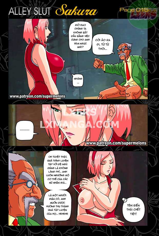 Đọc truyện hentai Ngõ Con Đĩ Sakura Chap 1