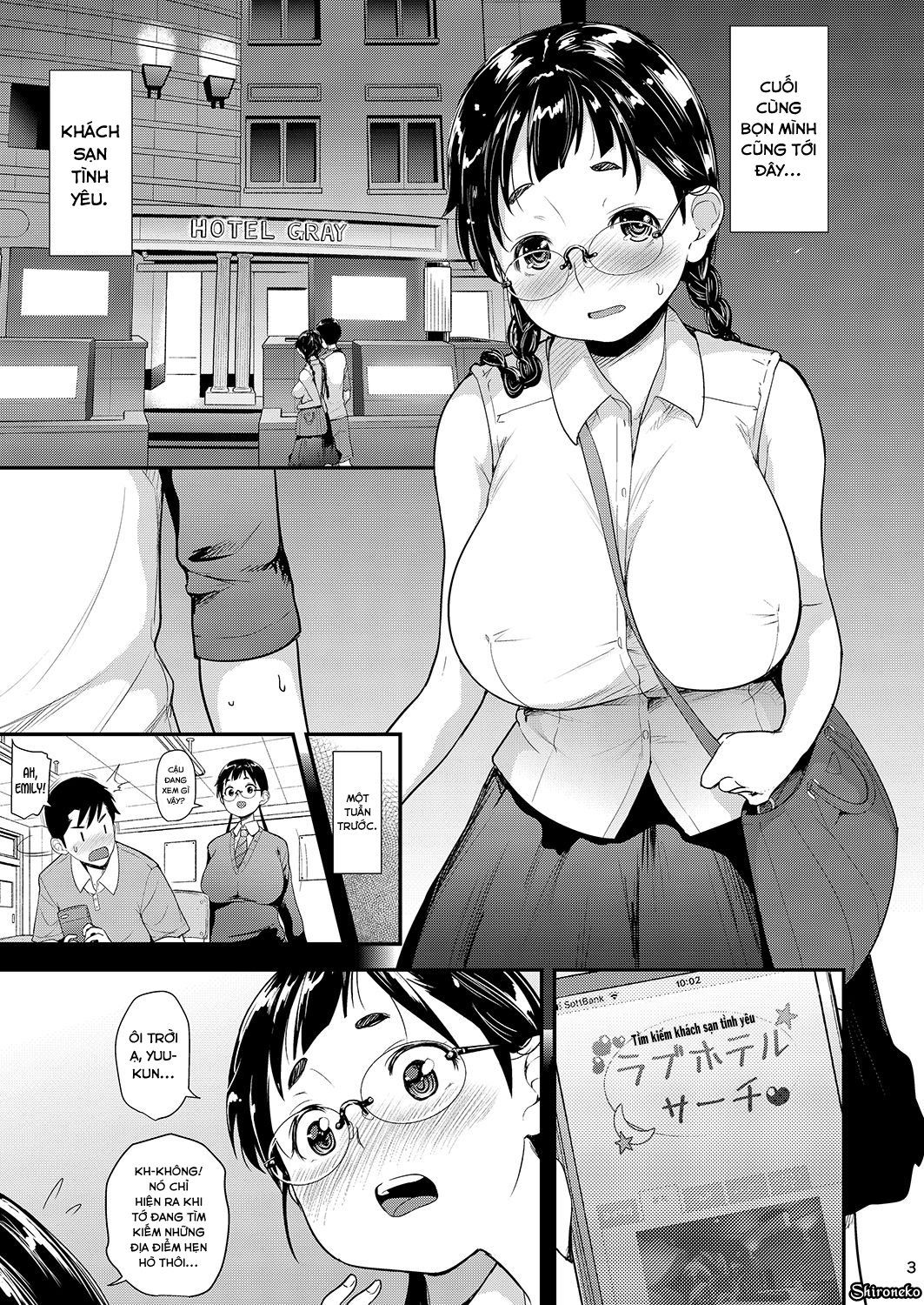 Đọc truyện hentai Jimiko to Ichinichijuu Sex - Chap 3