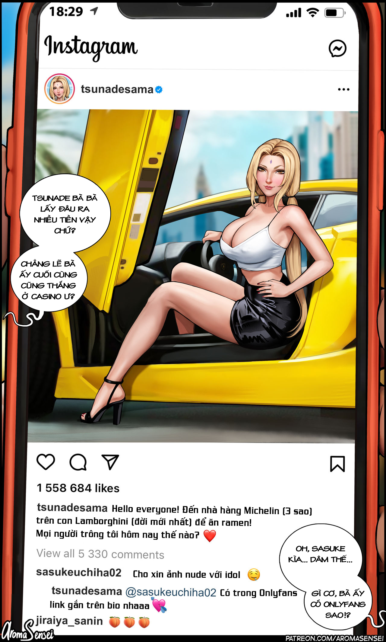 Đọc truyện hentai Bài viết dâm dục (Girls) - Part 1. Cuộc Sống Thượng Lưu Của Tsunade Và Sự Giác Ngộ Của Naruto~