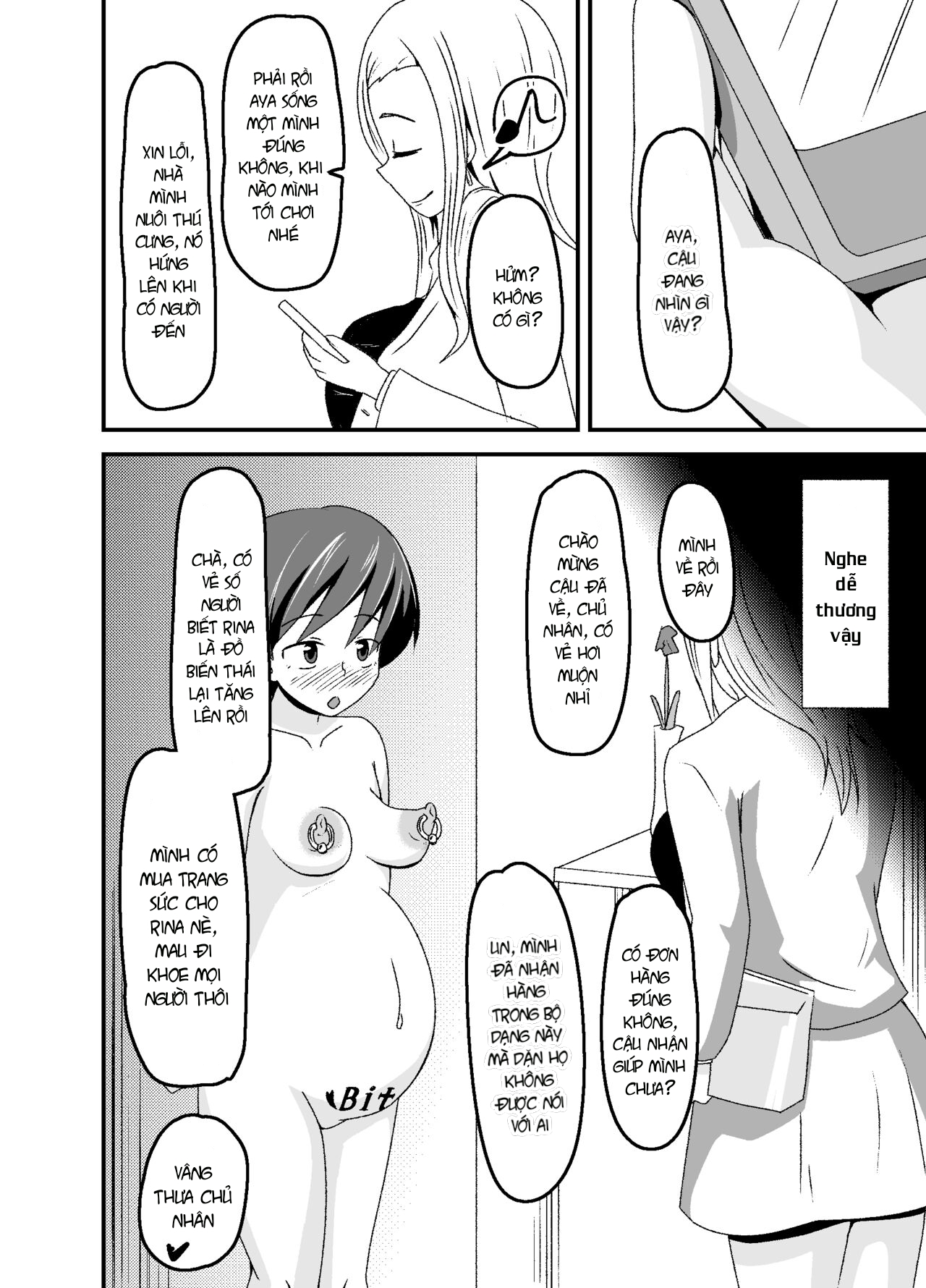 Đọc truyện hentai Cô gái thích phô trương biến thái của Nora đã tìm được chủ nhân của mình - Oneshot