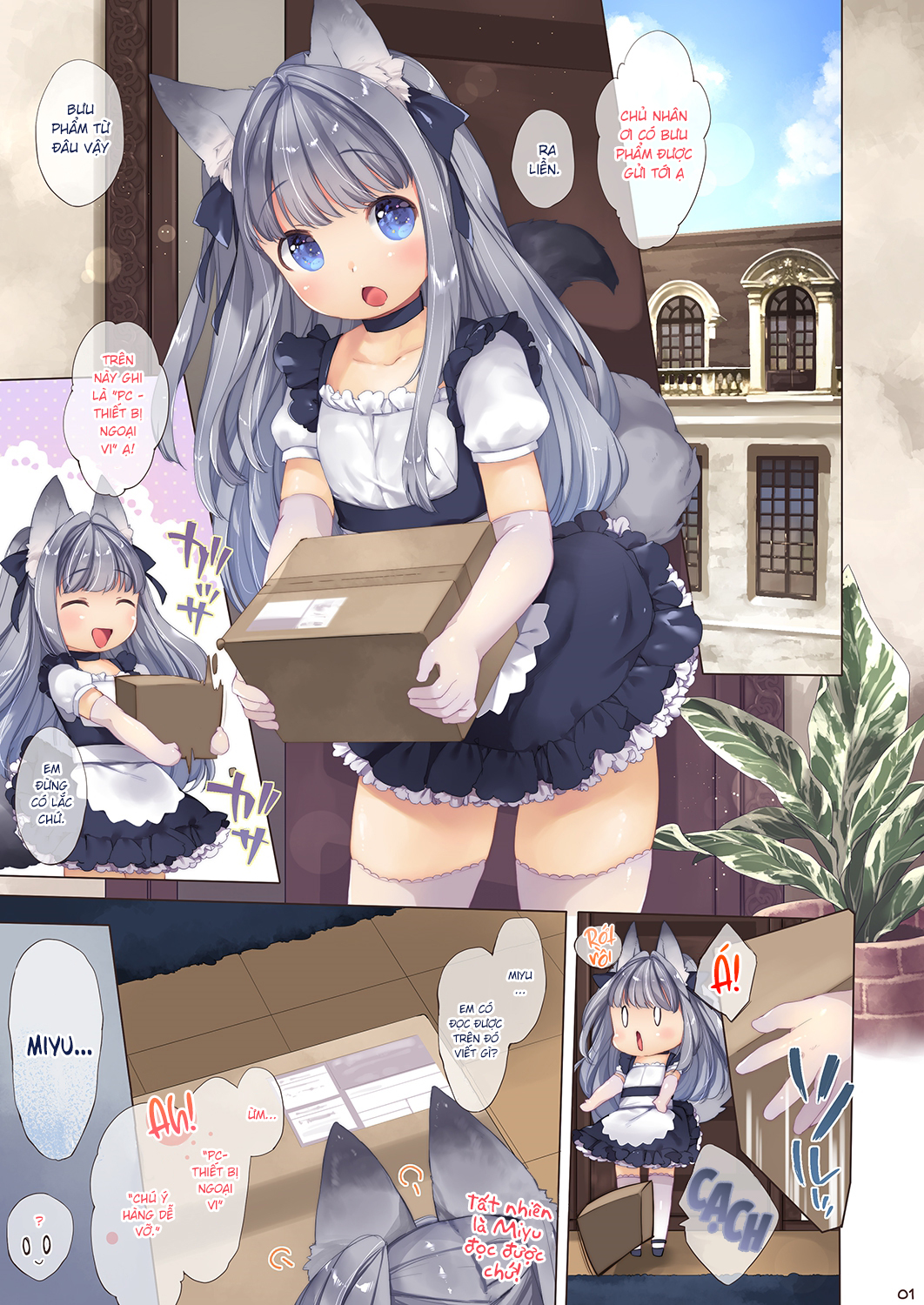 Đọc truyện hentai Cô Hầu Gái Nhỏ Của Tôi - Chap 1