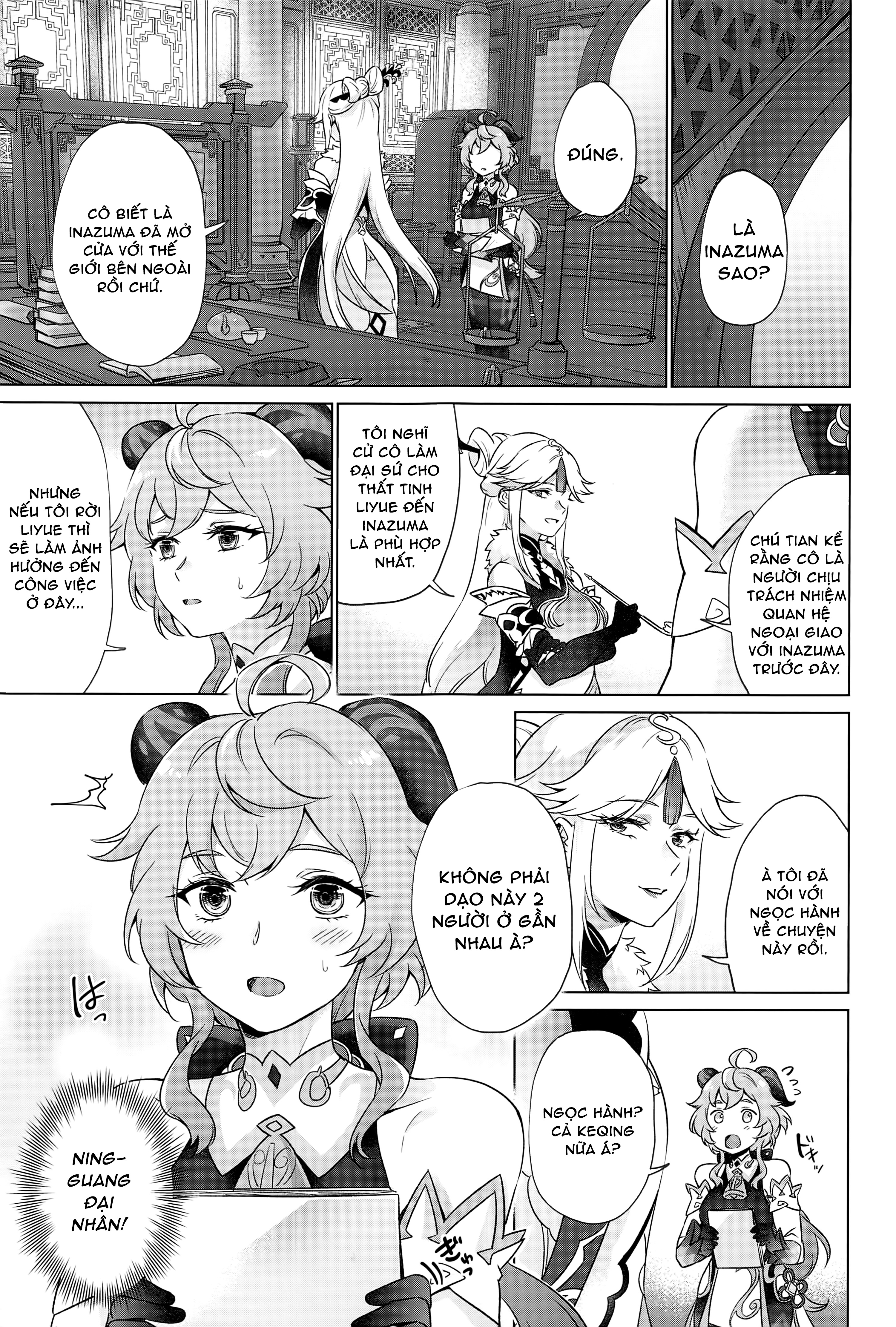 Đọc truyện hentai Nghiệm pháp tình dục kiểu Liyue - Chap 1