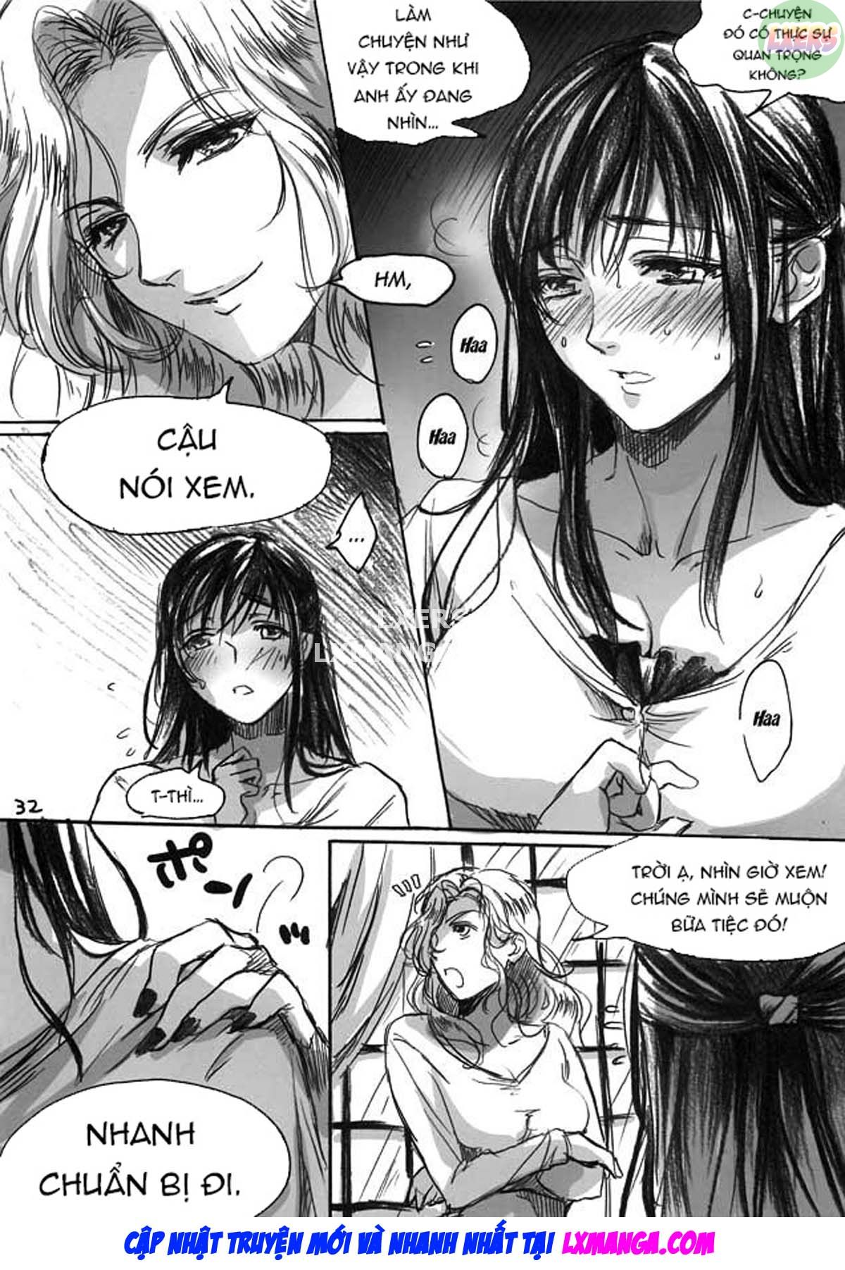 Đọc truyện hentai Cô bạn gái quyến rũ cùng người yêu - Oneshot
