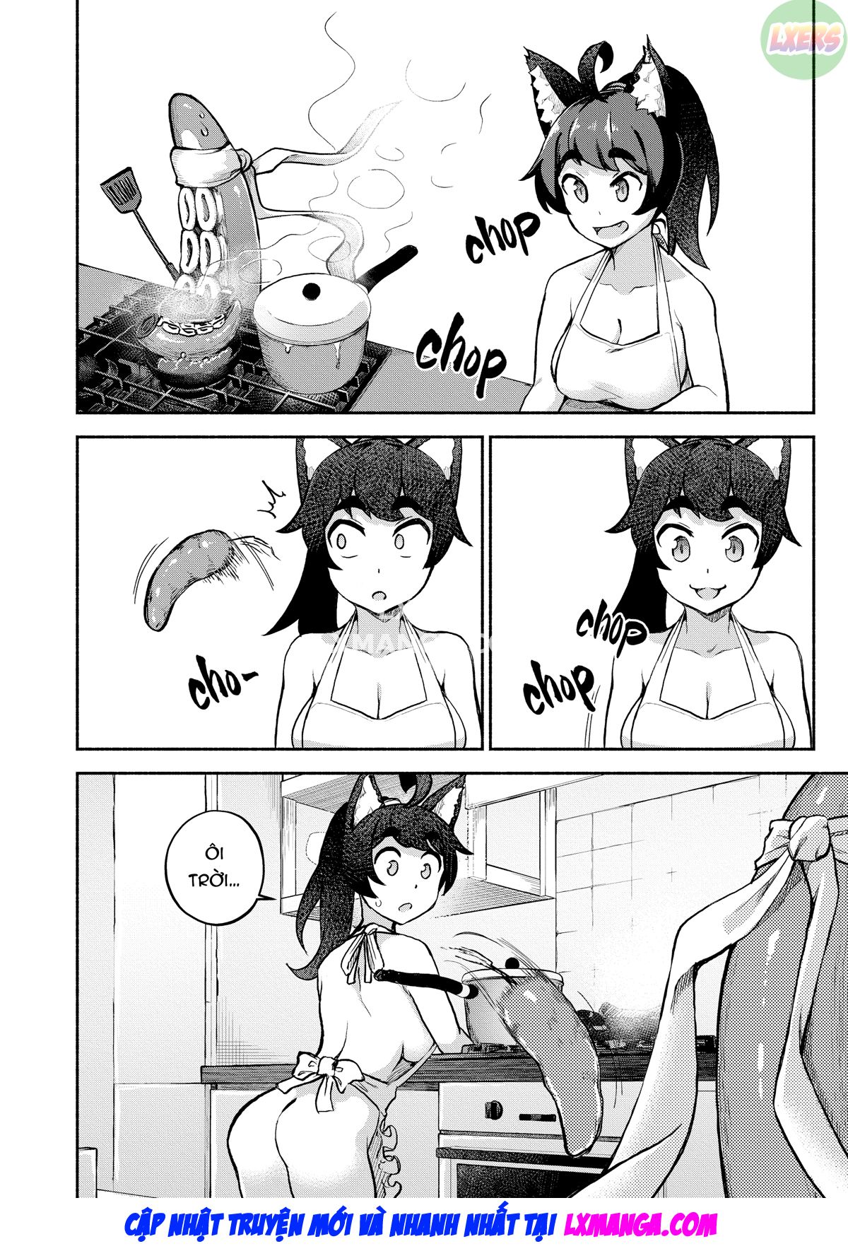 Đọc truyện hentai Người hầu của tôi là quái vật xúc tu - Chap 3